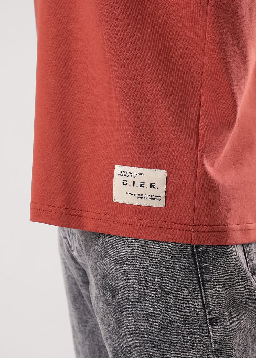 CLE 602638кдт Футболка мужская 602638кдт терракотовый