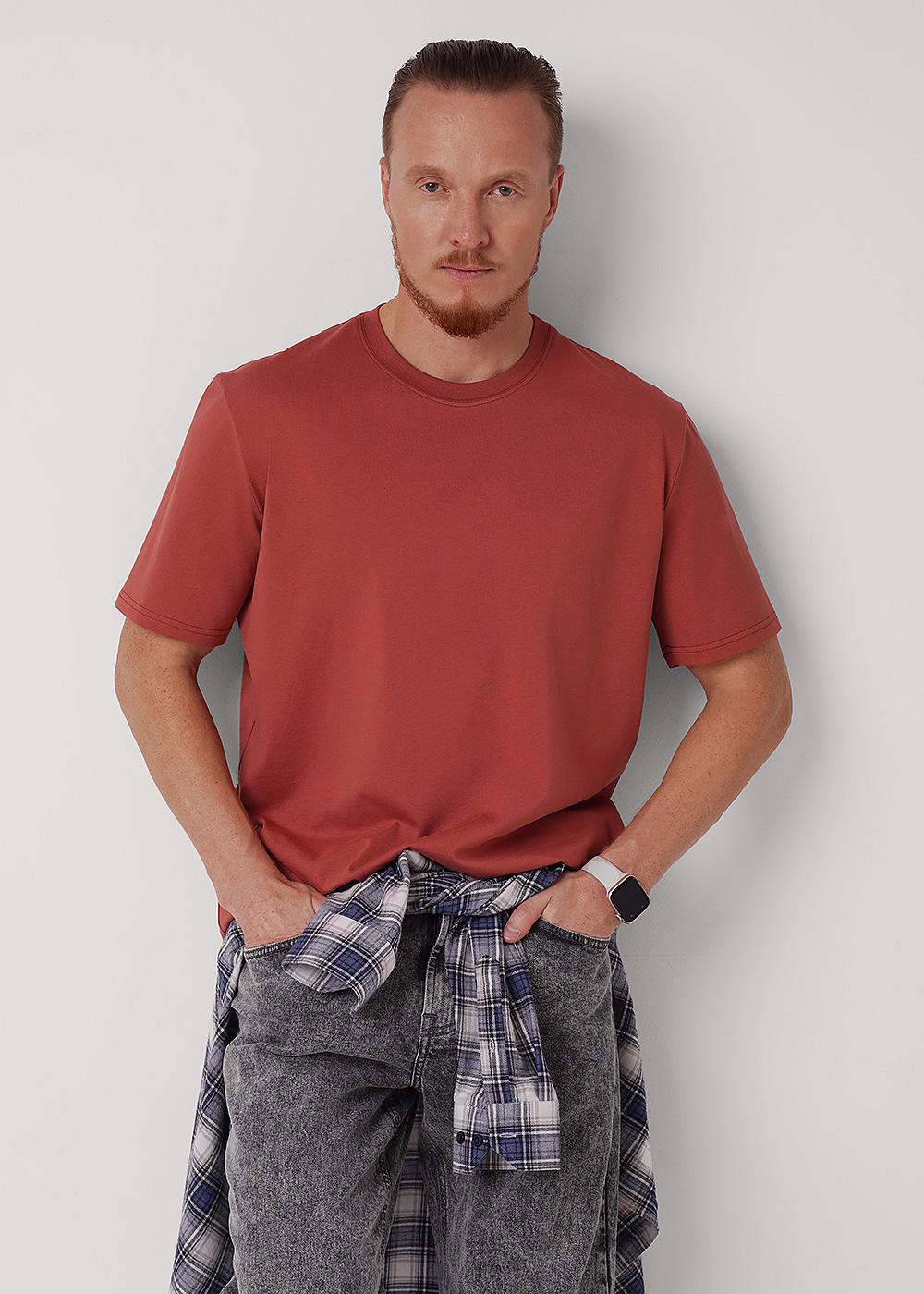 CLE 602638кдт Футболка мужская 602638кдт терракотовый