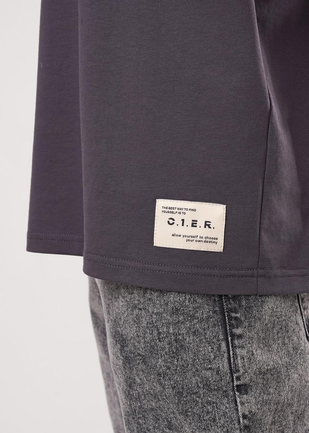 CLE 602638кдт Футболка мужская 602638кдт т.серый