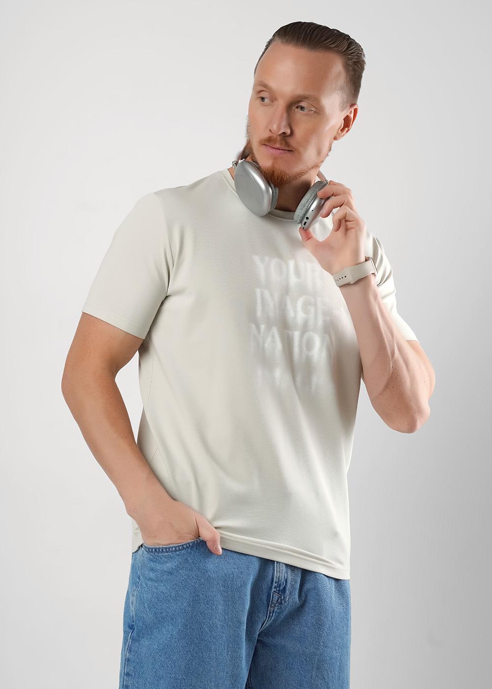 CLE 562404/06г maxi_п Футболка мужская 562404/06г maxi_п св.бежевый