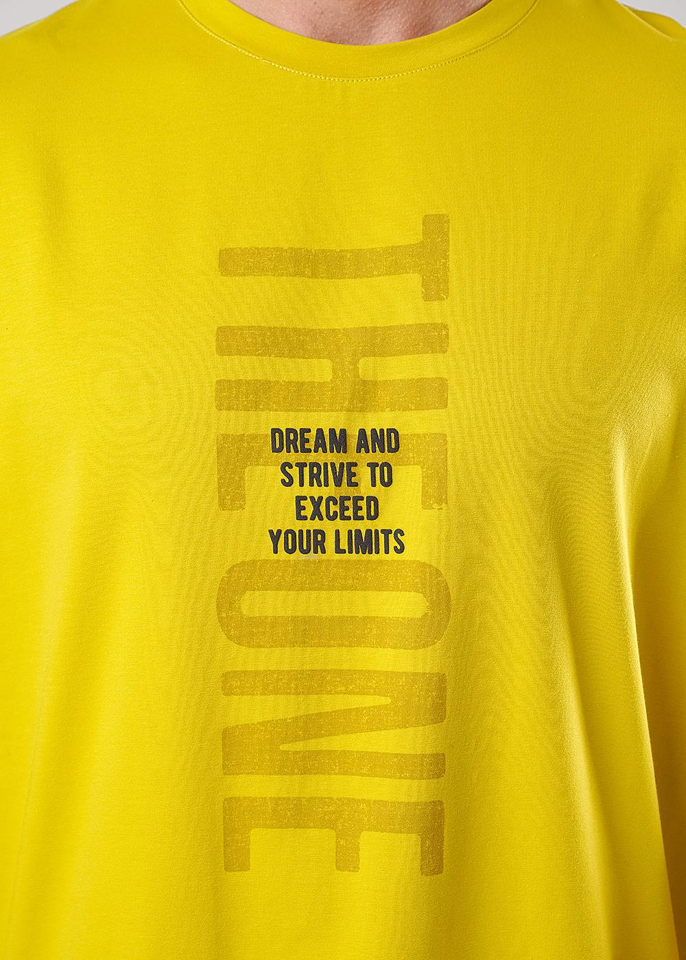 CLE 562509/01гг_п Футболка мужская 562509/01гг_п т.жёлтый