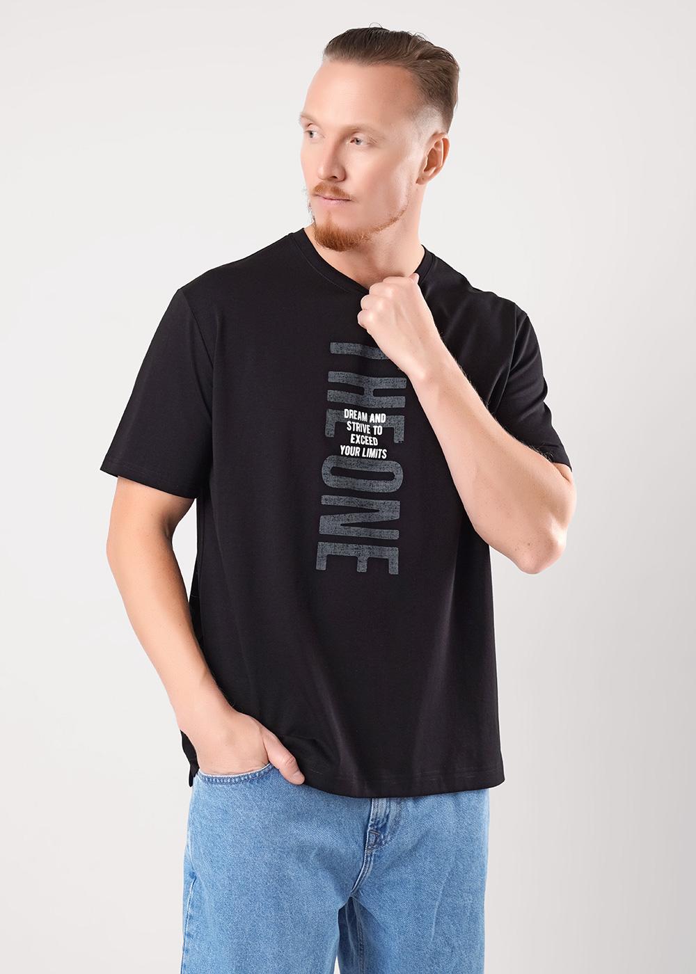 CLE 562509/01гг_п Футболка мужская 562509/01гг_п чёрный