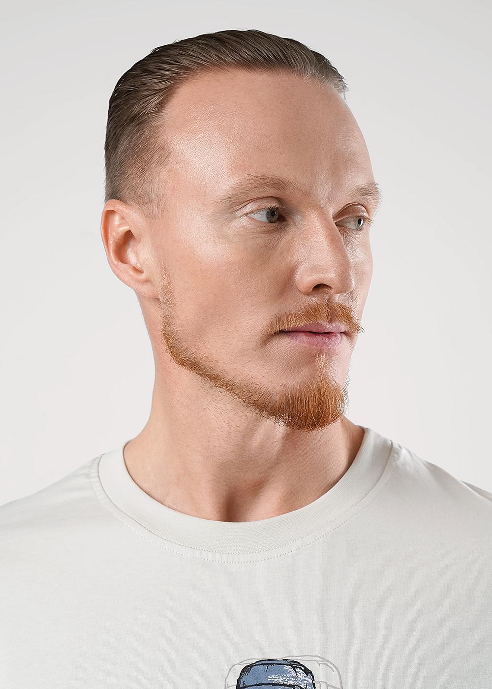 CLE 562650/06кд_п Футболка мужская 562650/06кд_п св.бежевый