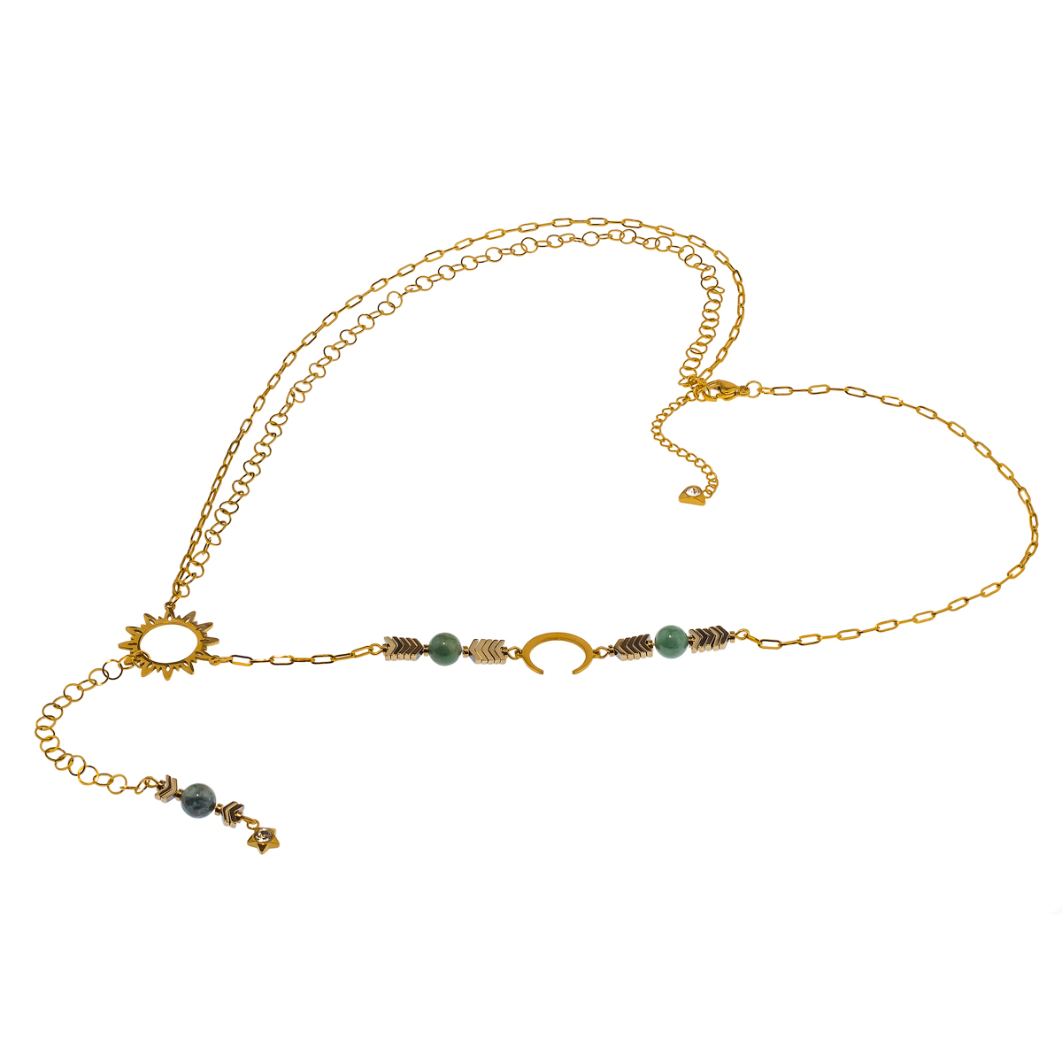 Колье из муранского стекла NOMAD SOY060