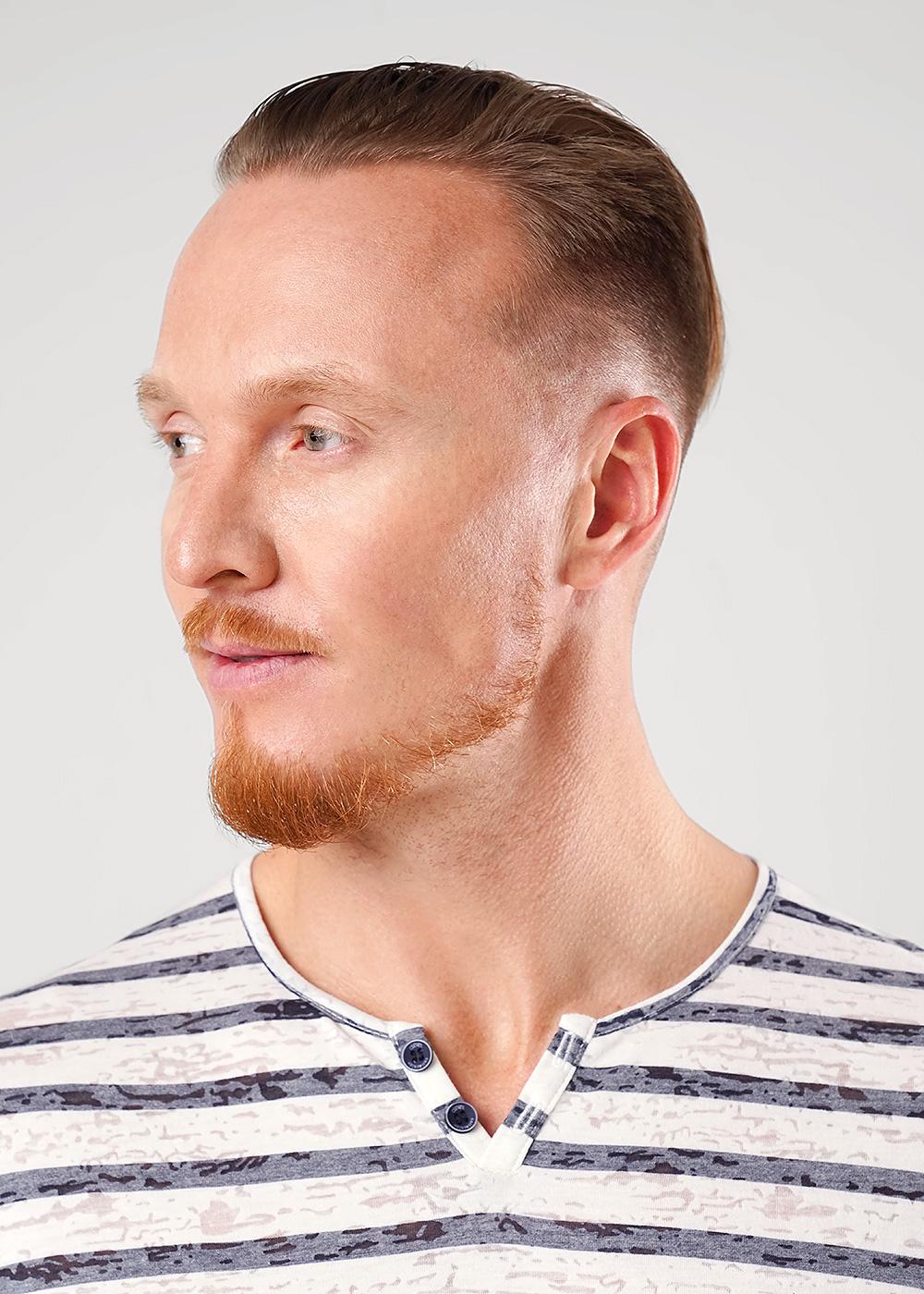 CLE 562202/01ххэ Футболка мужская 562202/01ххэ белый/т.синий