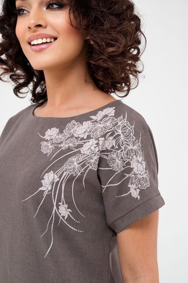 Платье Соланж (48-60) мокко