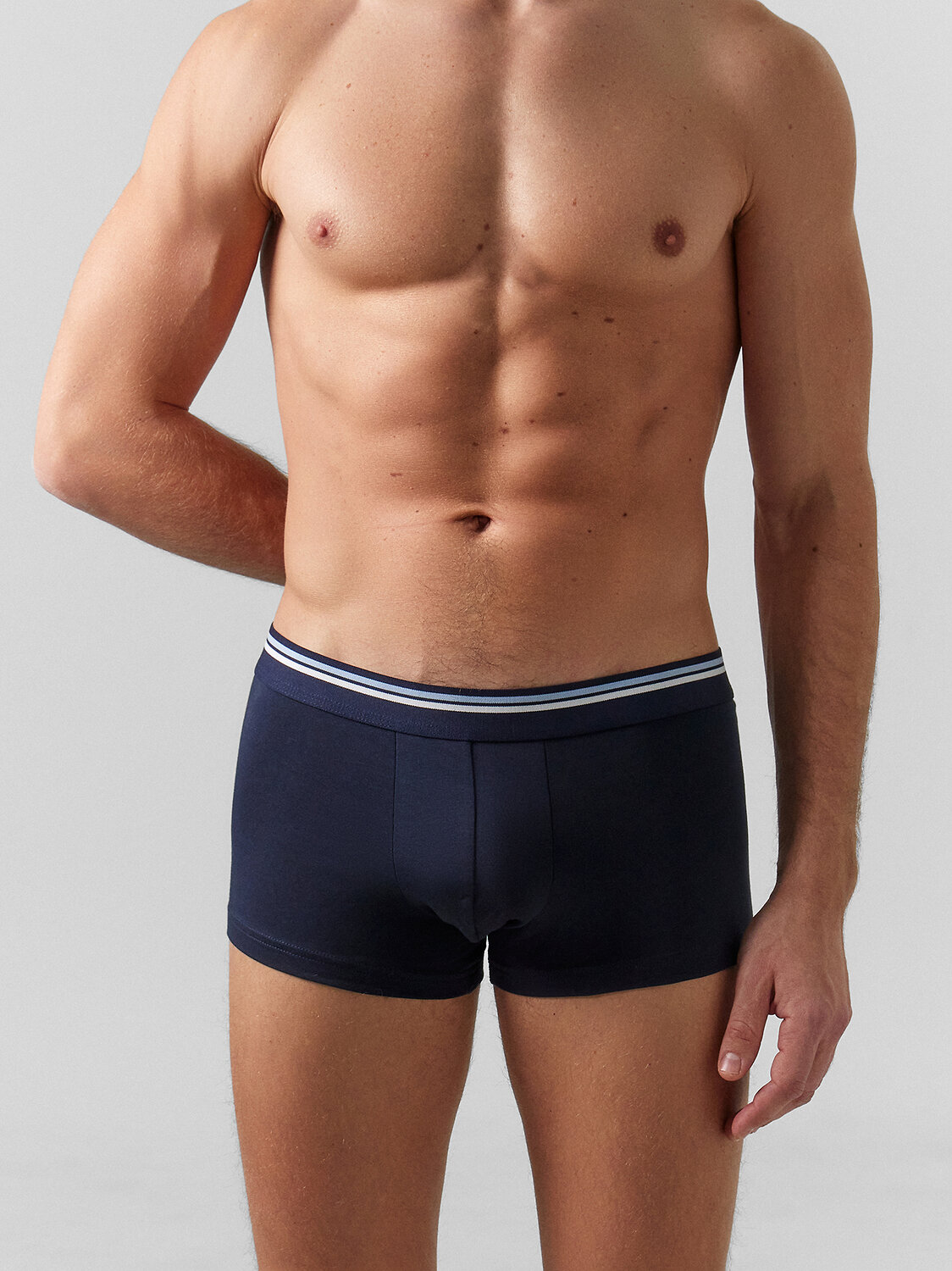 MARK FORMELLE Трусы 411124-4серый меланж+п.голубой +неви +черный