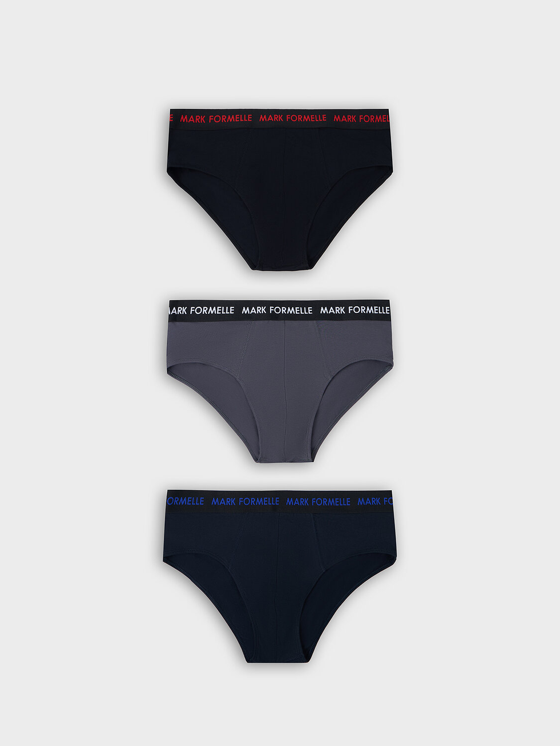 MARK FORMELLE Трусы 411170-3графит +неви +черный
