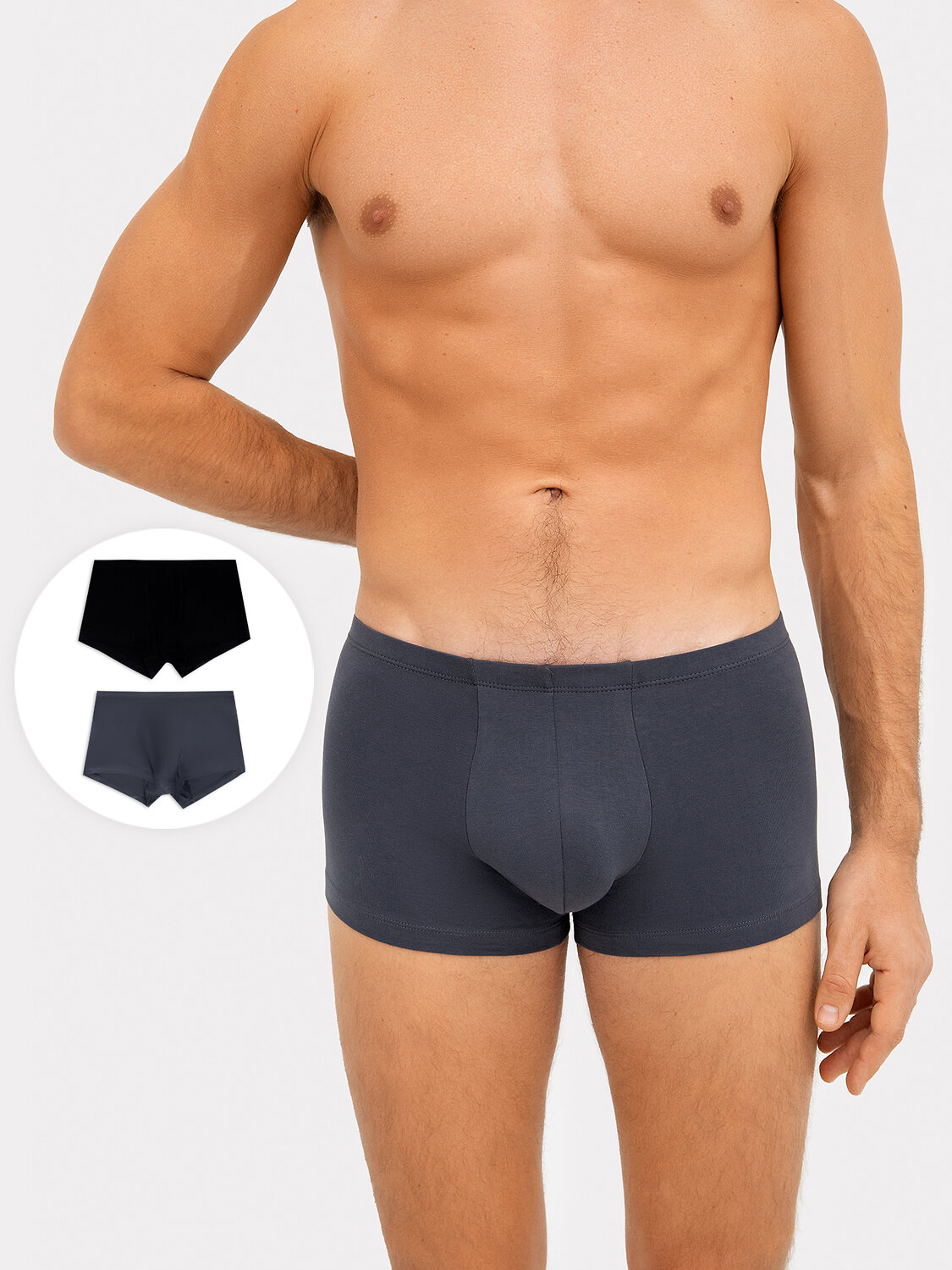 MARK FORMELLE Трусы 411122-2графит +черный