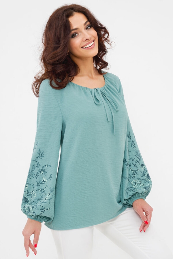 Туника Изабелла (46-56) фисташковый