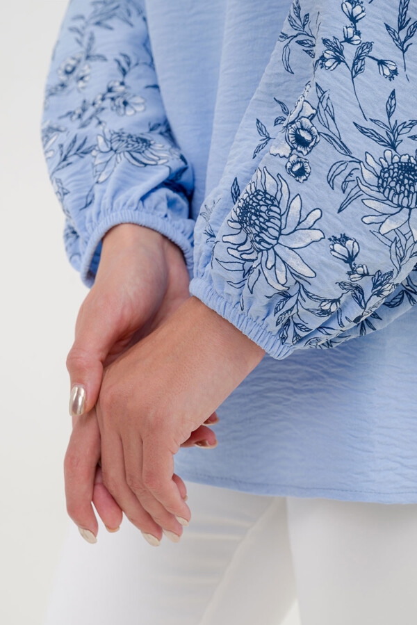 Туника Изабелла (46-56) голубой