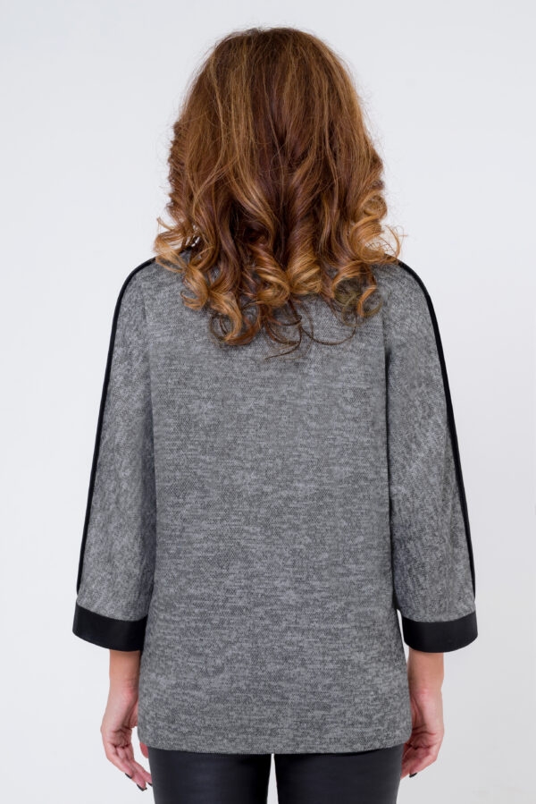 Блуза Мирабэль (48-54)темно-серый