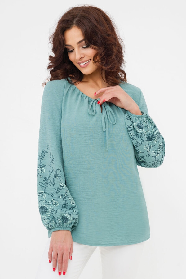 Туника Изабелла (46-56) фисташковый