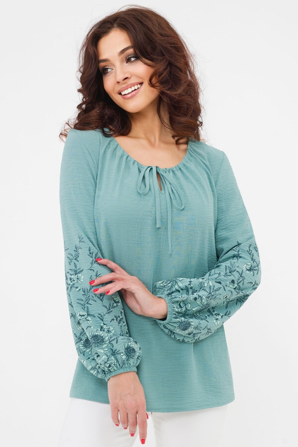 Туника Изабелла (46-56) фисташковый