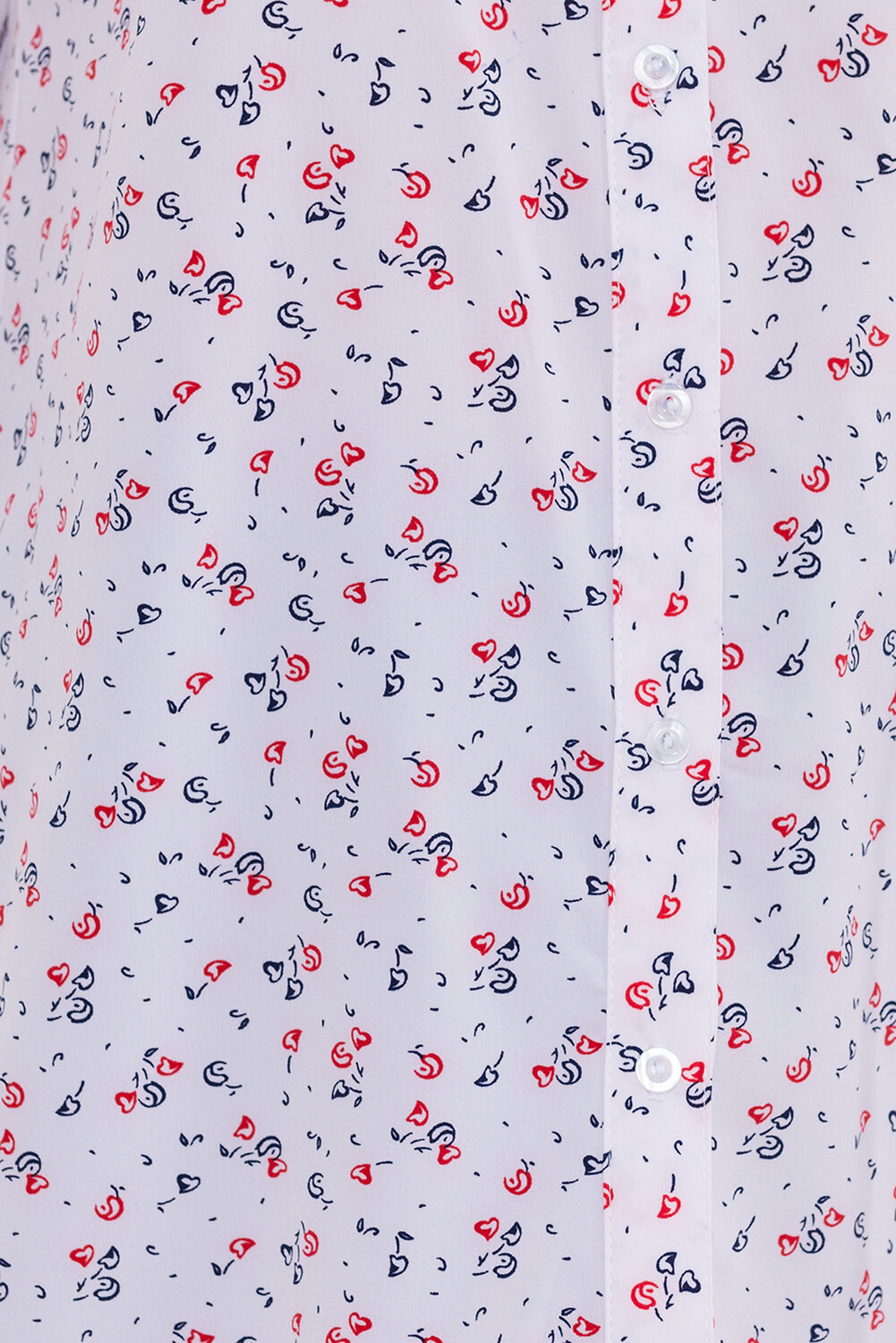 ст. цена1608руб.! VISERDI Рубашка 2067-пчк 219730Белый/сине-красный