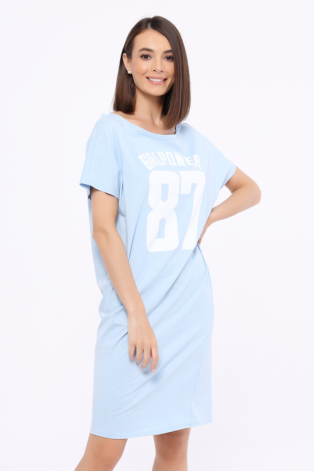 ст. цена1212руб.! VISERDI Платье 3161-гол 351340голубой