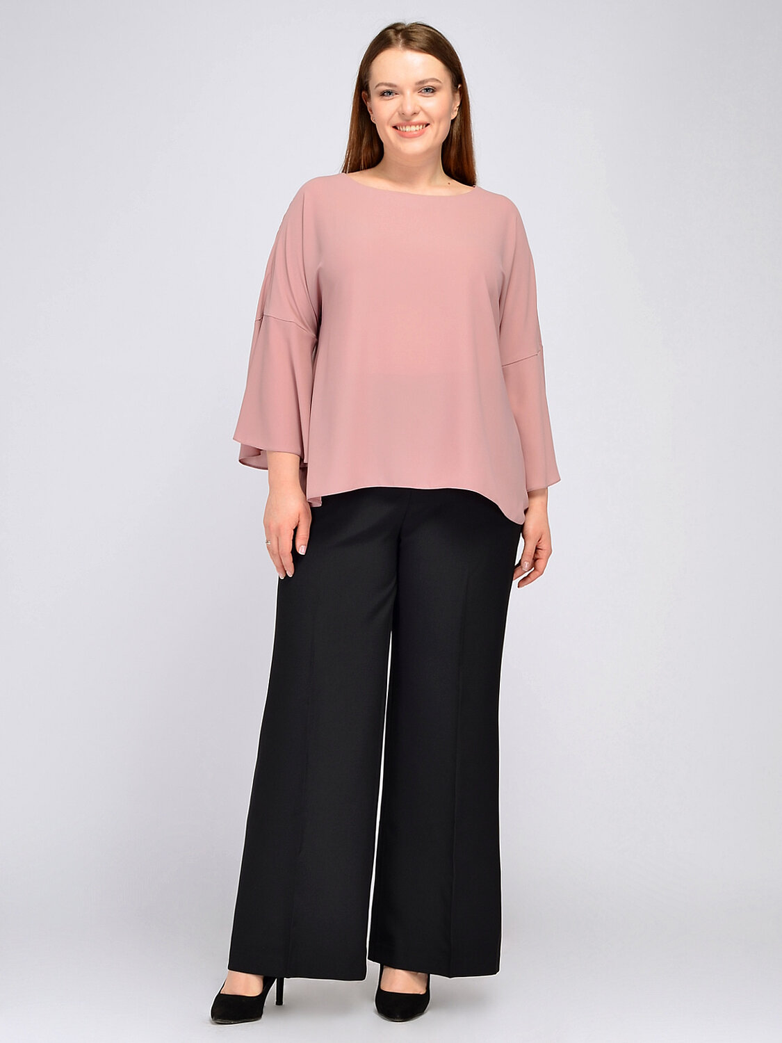 ст. цена1794руб.! VISERDI Блузка 10261-схр 111850сухая роза