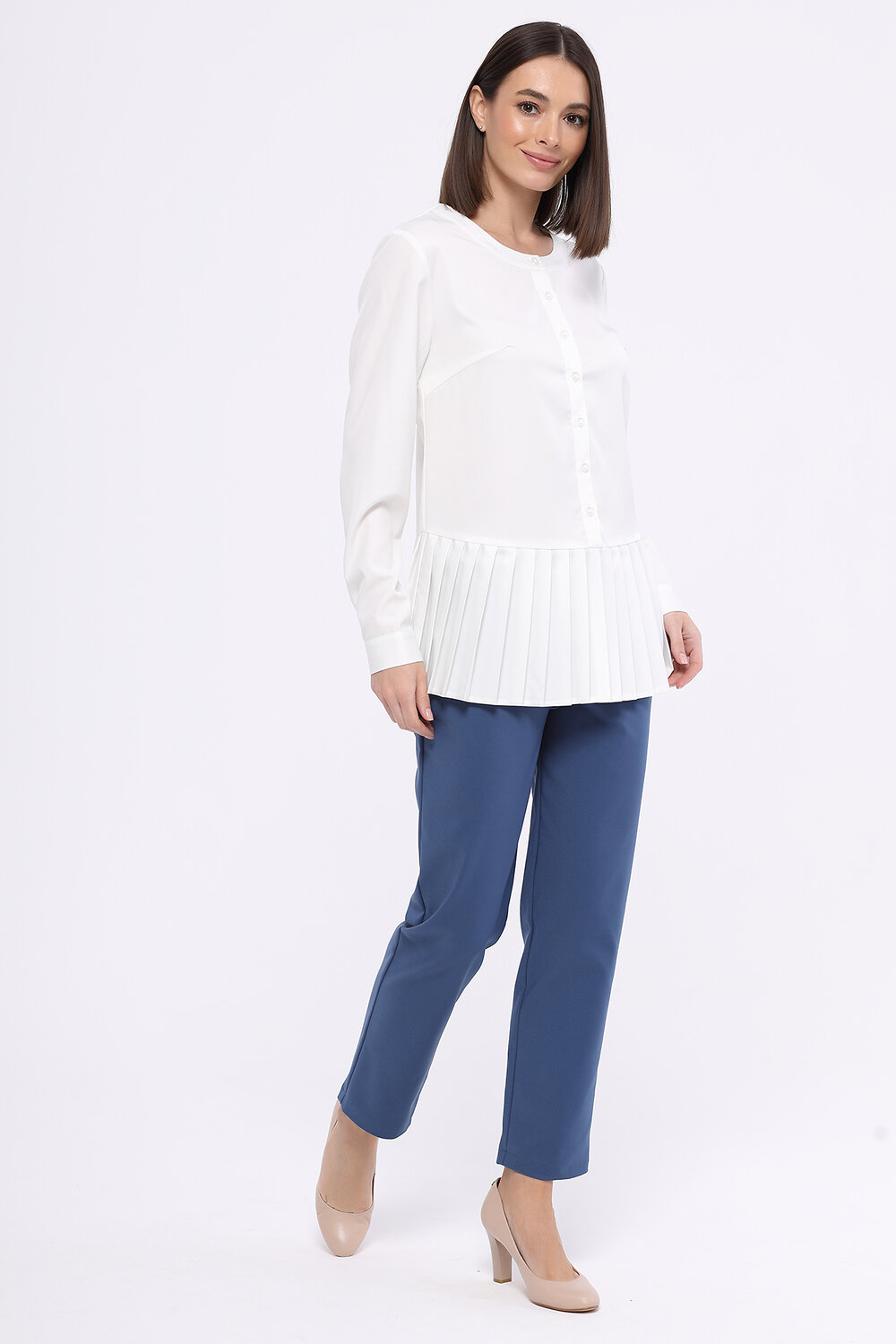 ст. цена1506руб.! VISERDI Брюки 1753-тсн 851870джинсовый