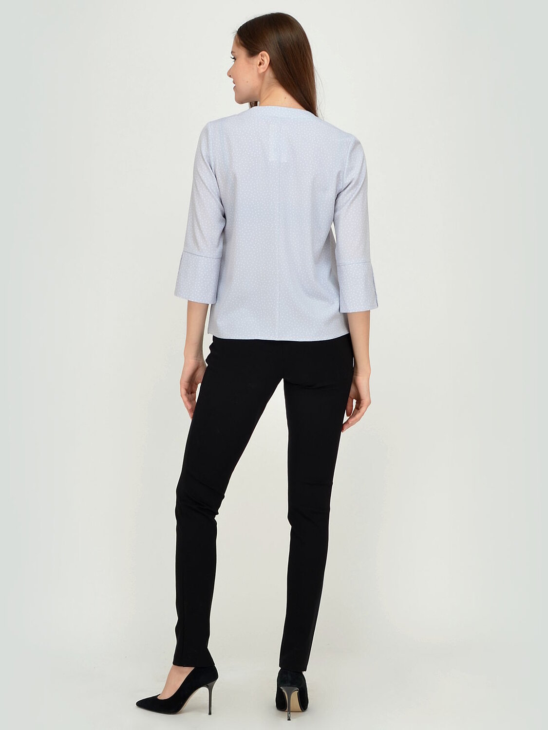 ст. цена1092руб.! VISERDI Блузка 10037-сгр 250560Серый