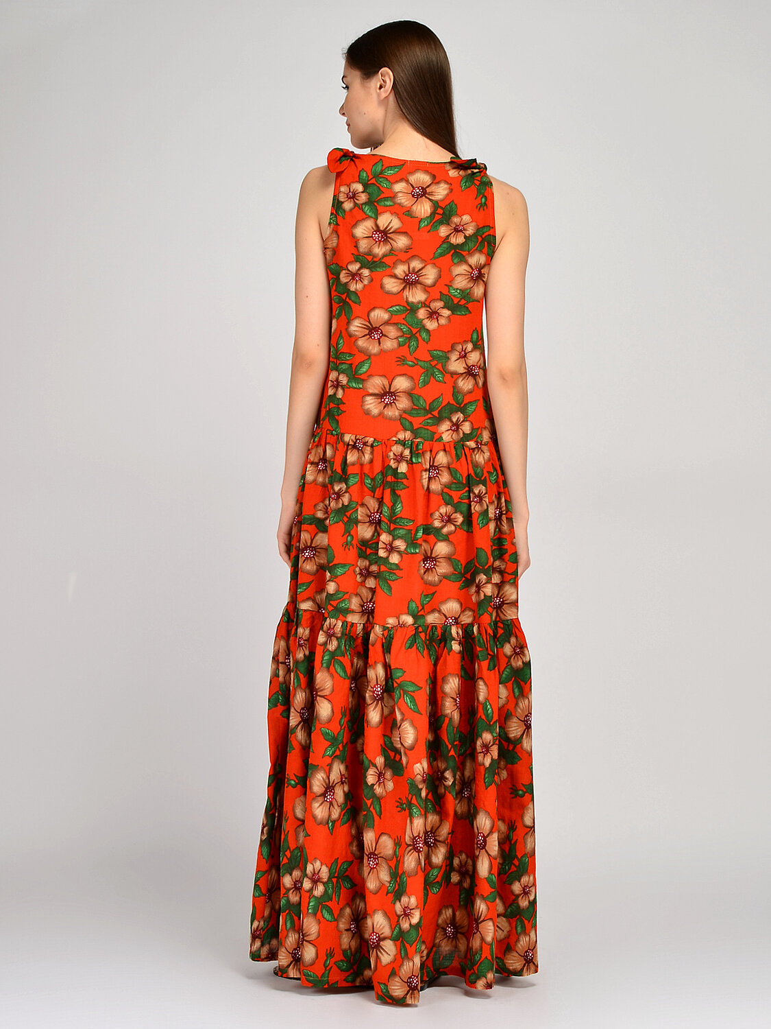 ст. цена1842руб.! VISERDI Платье 10285-крц 4421550оранжевый