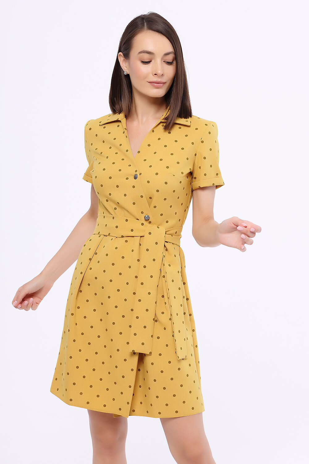 ст. цена1674руб.! VISERDI Платье 9274-грч 450850горчичный