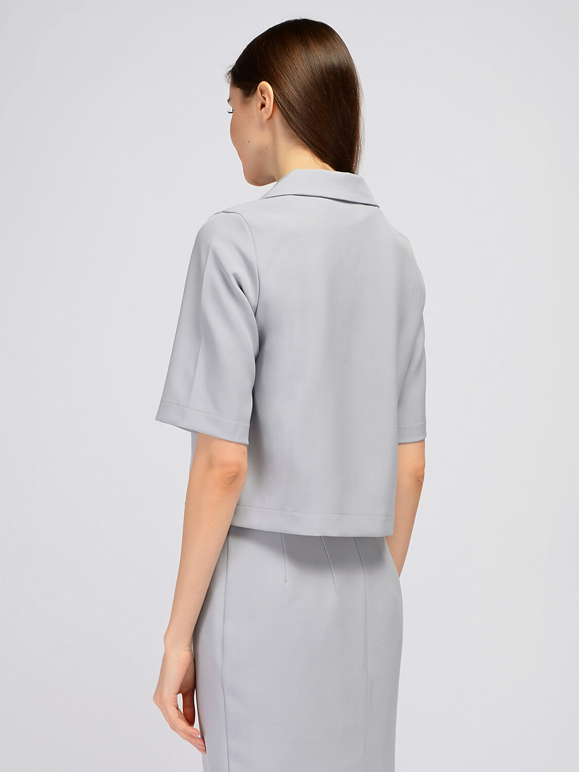 ст. цена1752руб.! VISERDI Жакет 10195-сер 652950серый