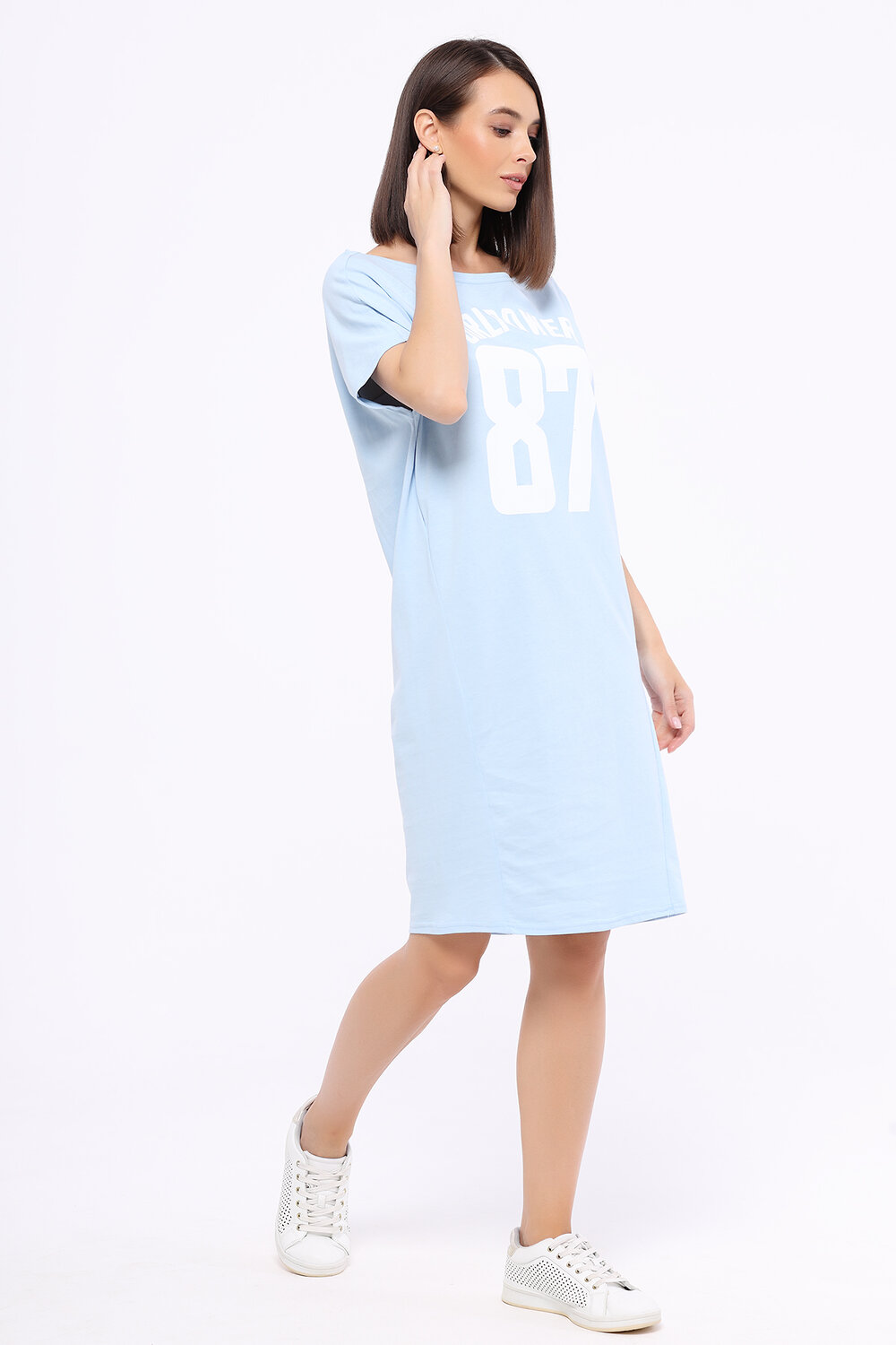 ст. цена1212руб.! VISERDI Платье 3161-гол 351340голубой