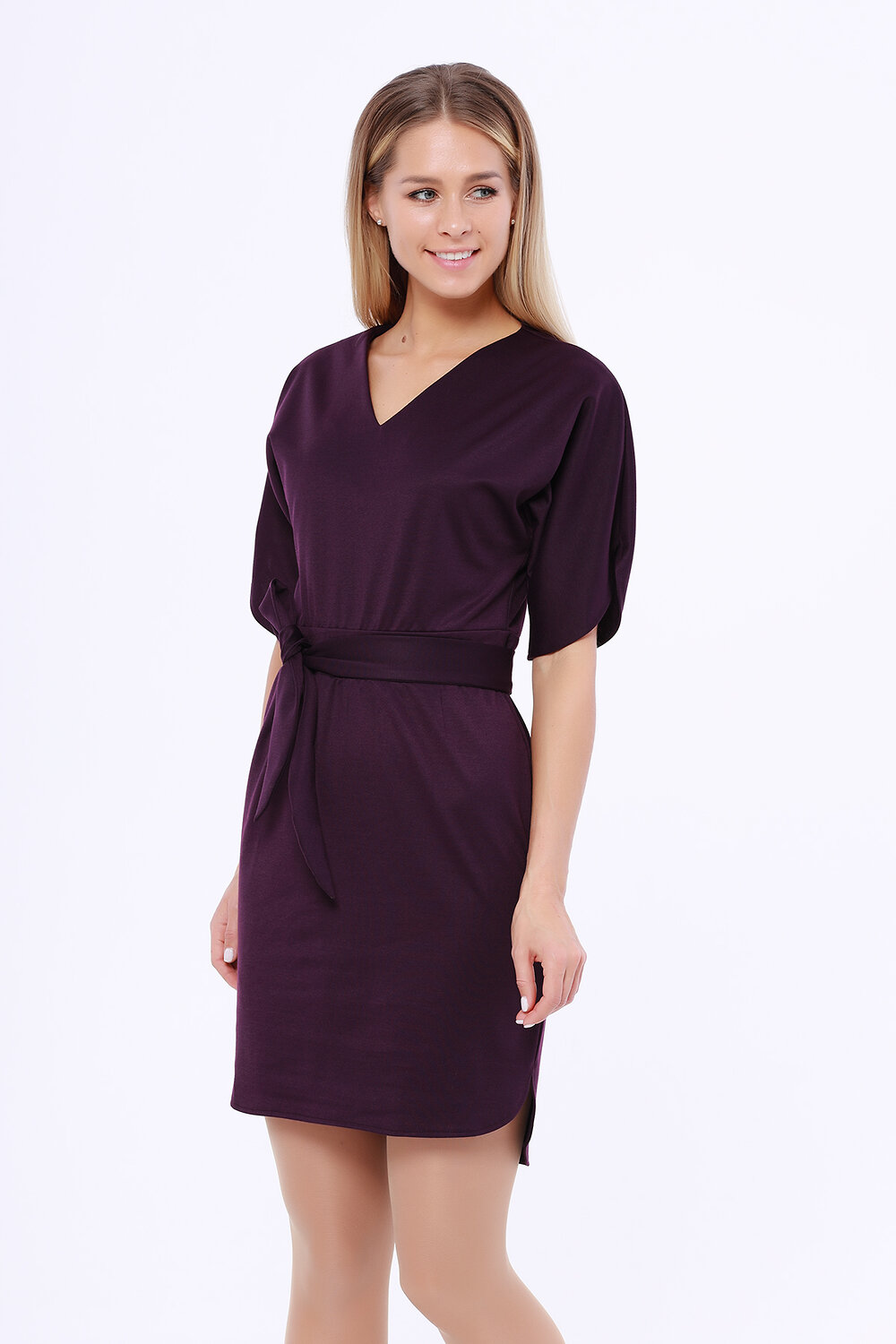 ст. цена1440руб.! VISERDI Платье 1799-брд 349790Баклажановый