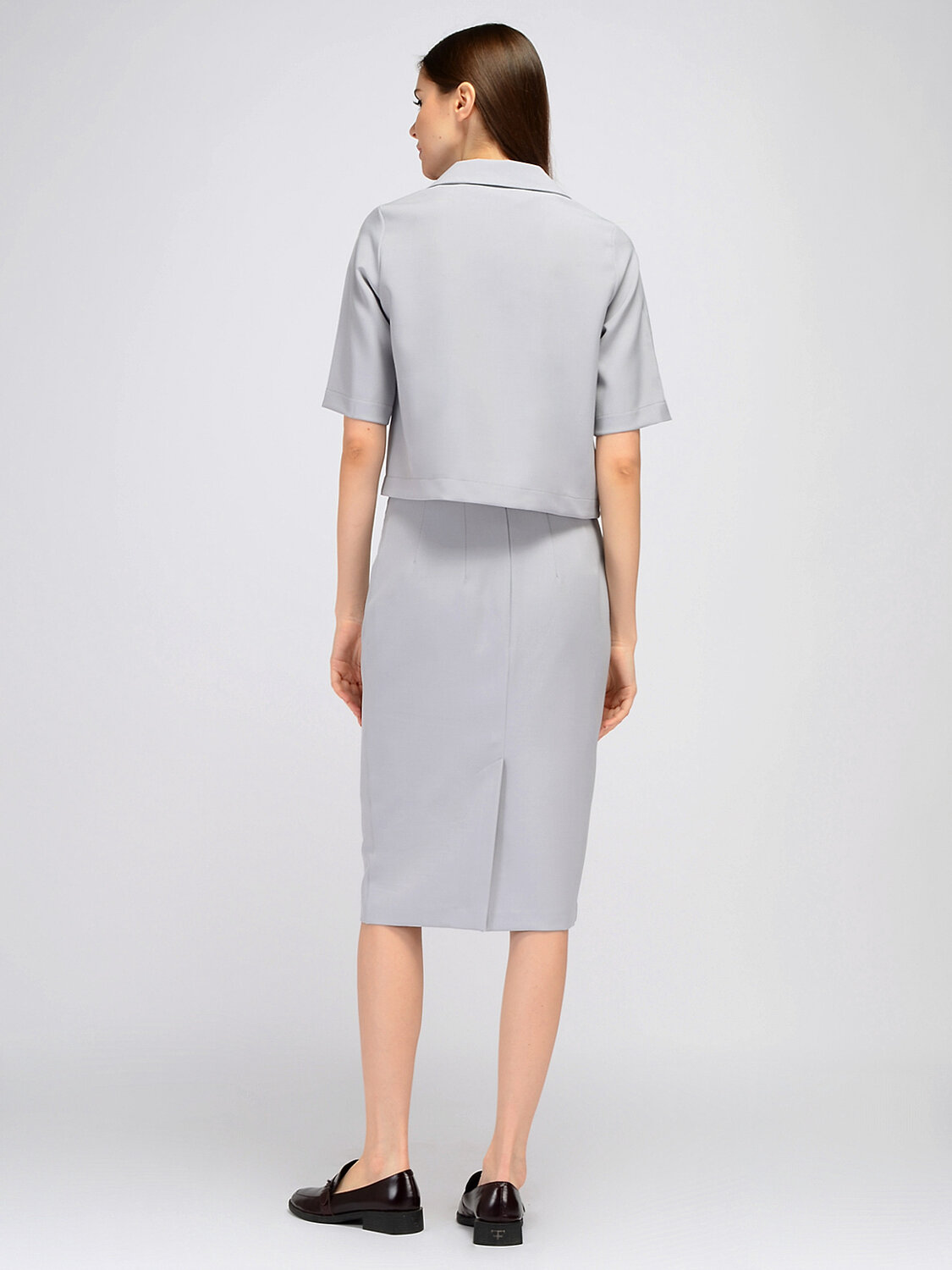 ст. цена1752руб.! VISERDI Жакет 10195-сер 652950серый