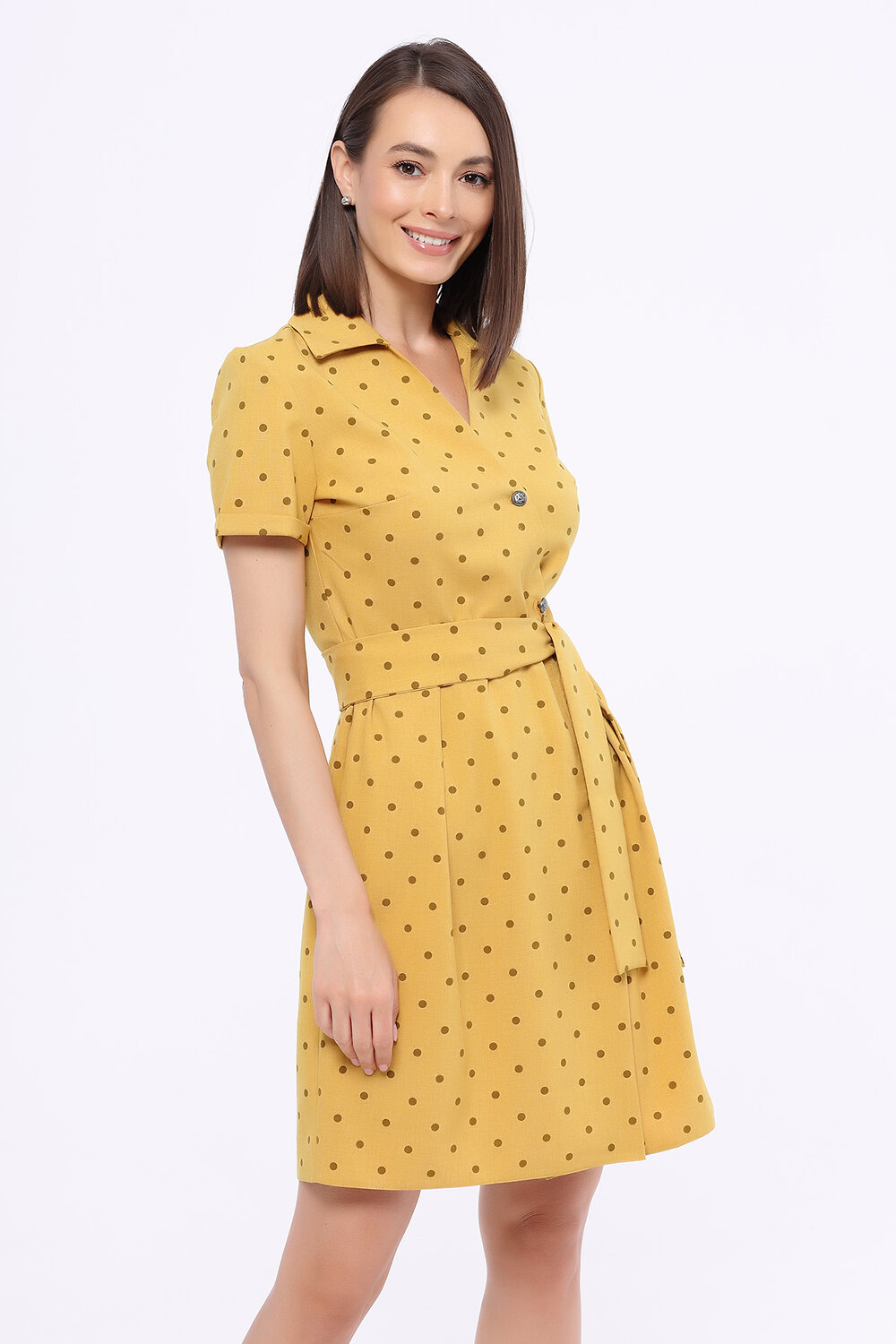 ст. цена1674руб.! VISERDI Платье 9274-грч 450850горчичный