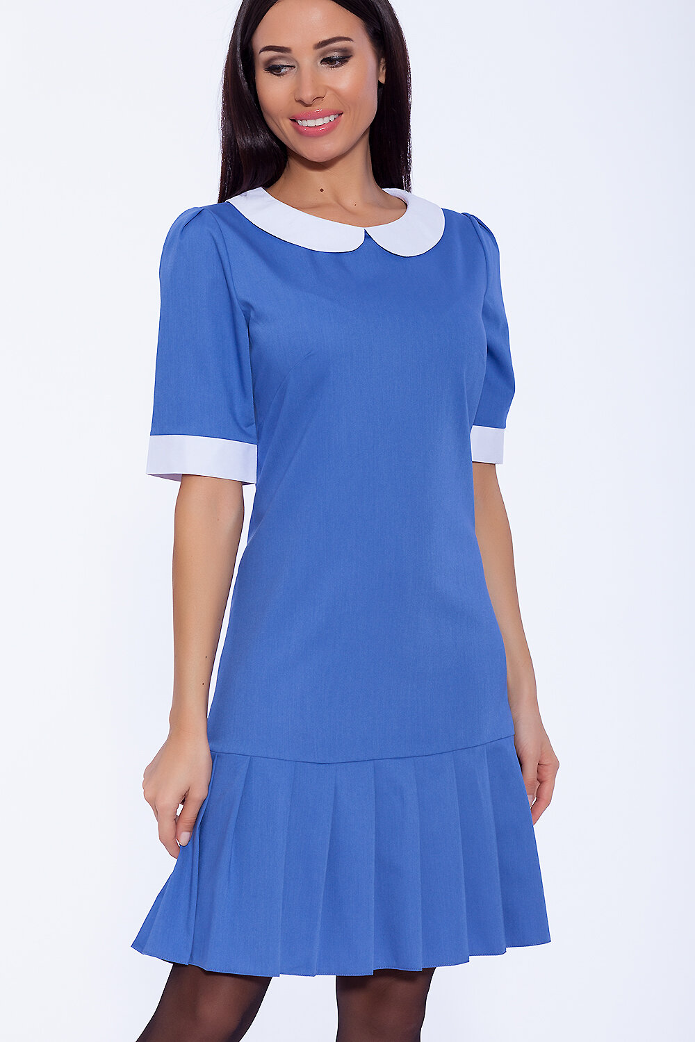 ст. цена1500руб.! VISERDI Платье 1930-вас 418730Васильковый