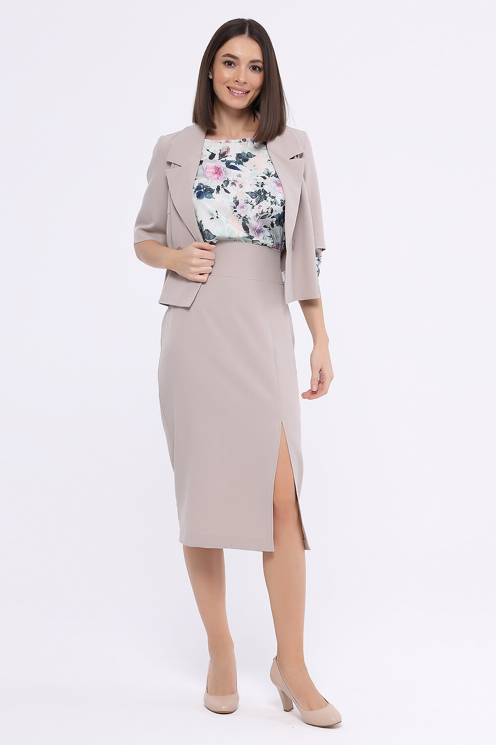 ст. цена1278руб.! VISERDI Юбка 10199-беж 951650бежевый