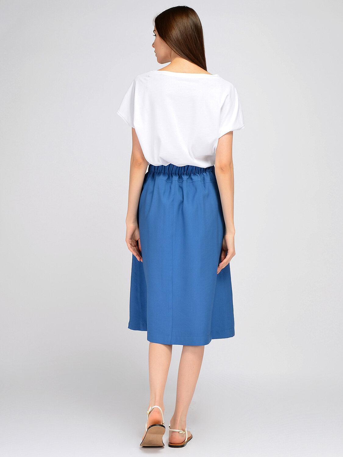 ст. цена1860руб.! VISERDI Юбка 10289-тсн 942990синий