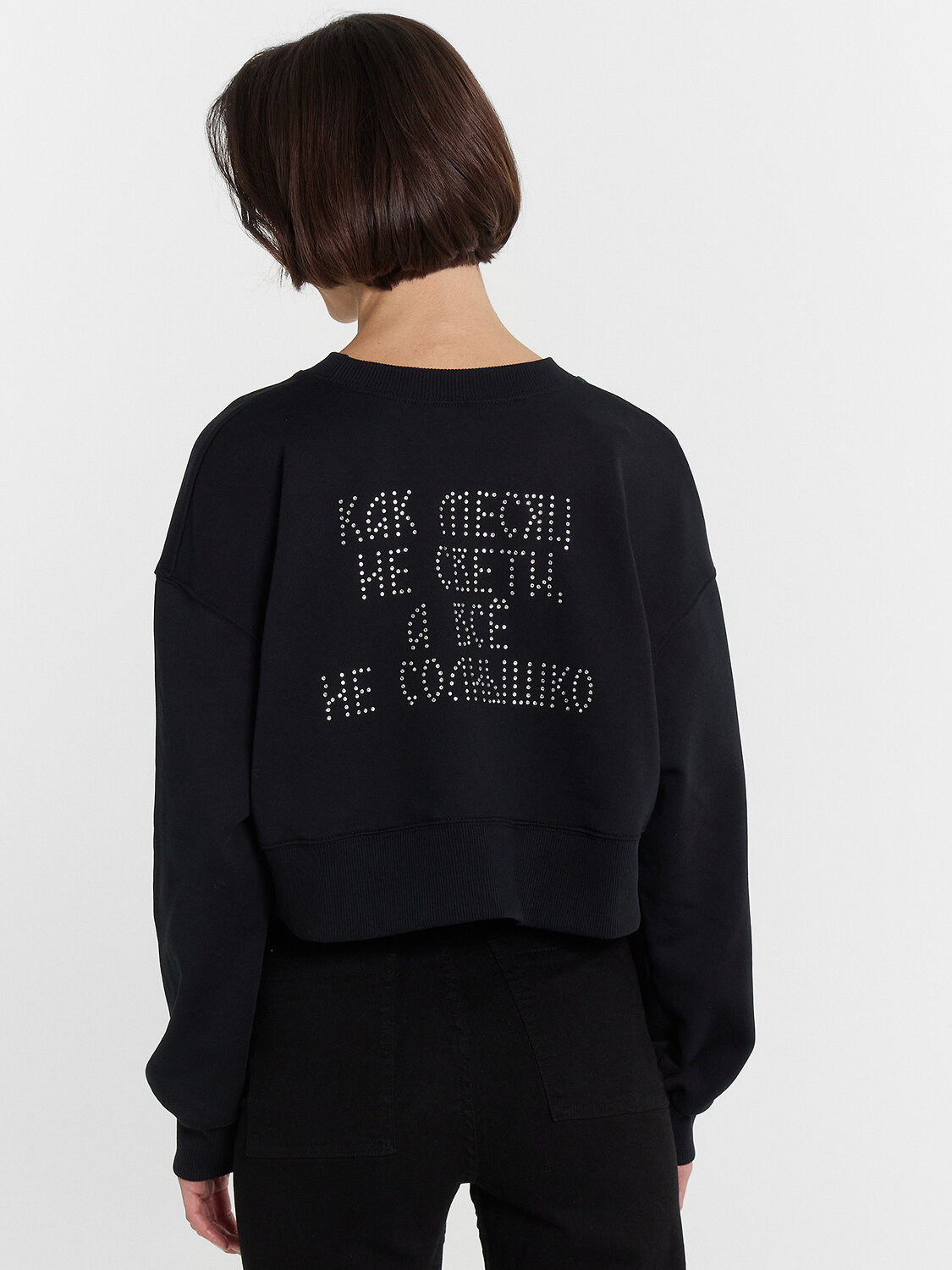 MARK FORMELLE Свитшот 122966черный +печать