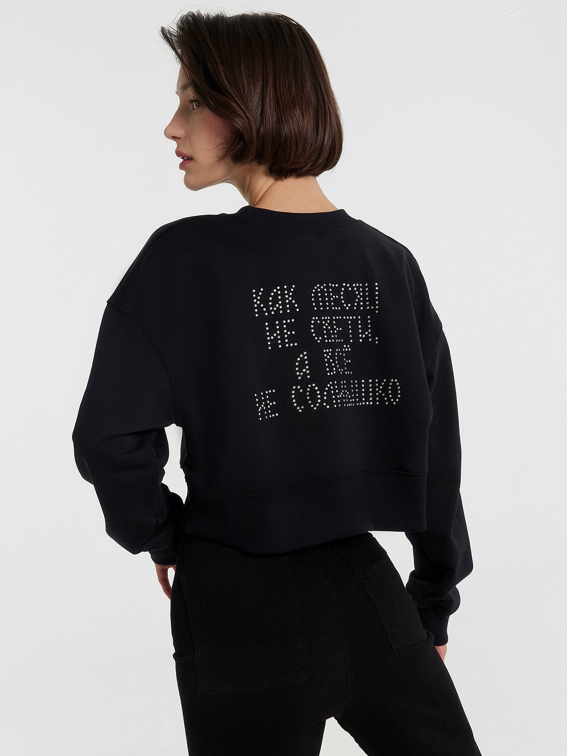 MARK FORMELLE Свитшот 122966черный +печать