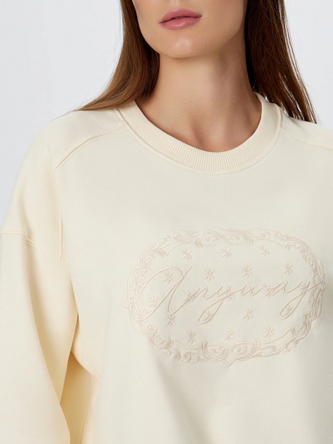 MARK FORMELLE Свитшот 122969сливочное масло