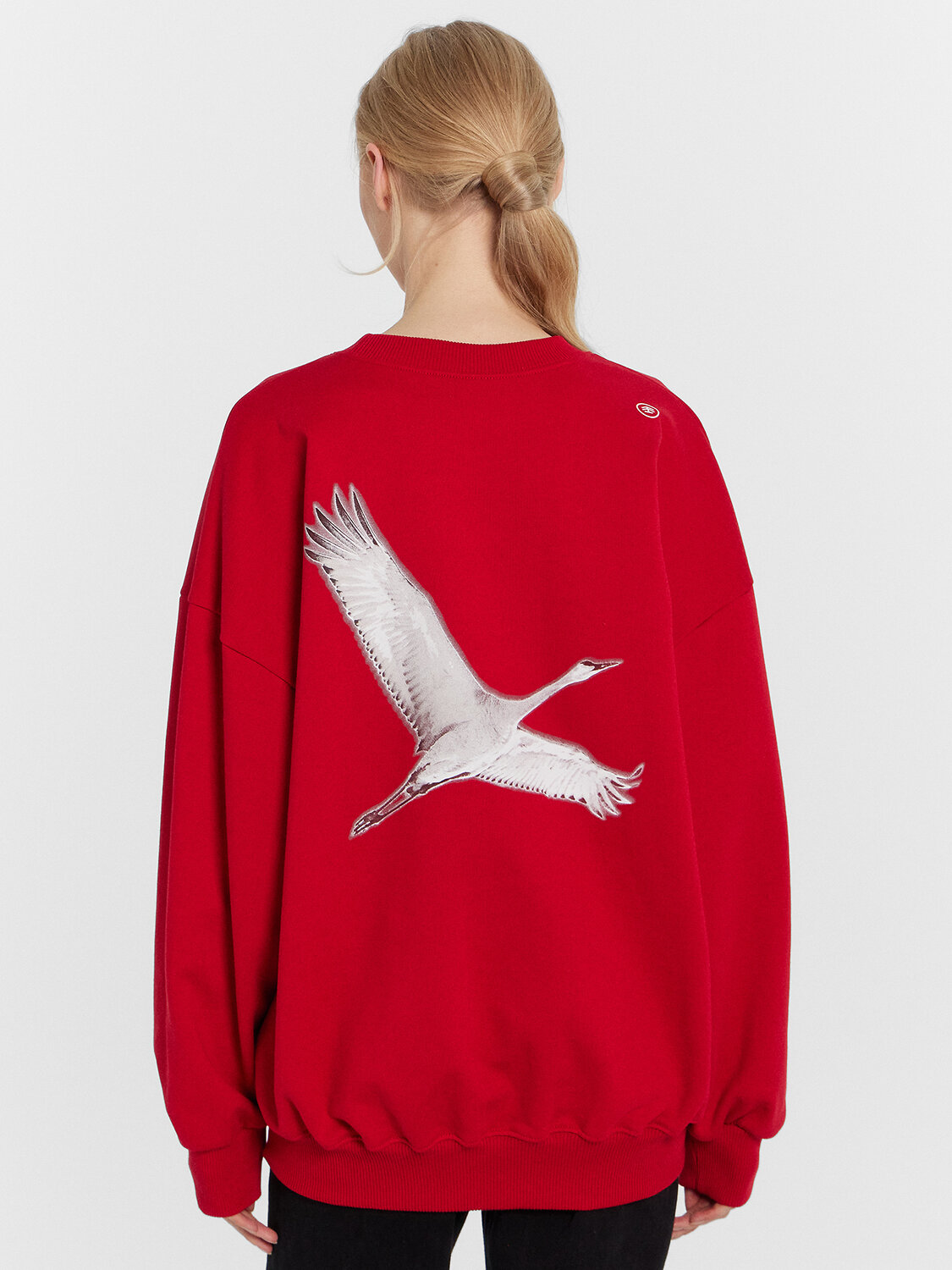 MARK FORMELLE Свитшот 122995т.красный +печать