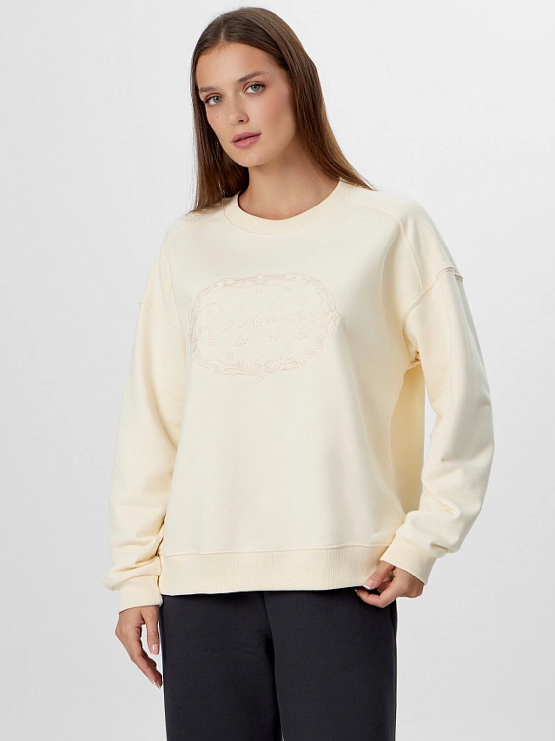 MARK FORMELLE Свитшот 122969сливочное масло