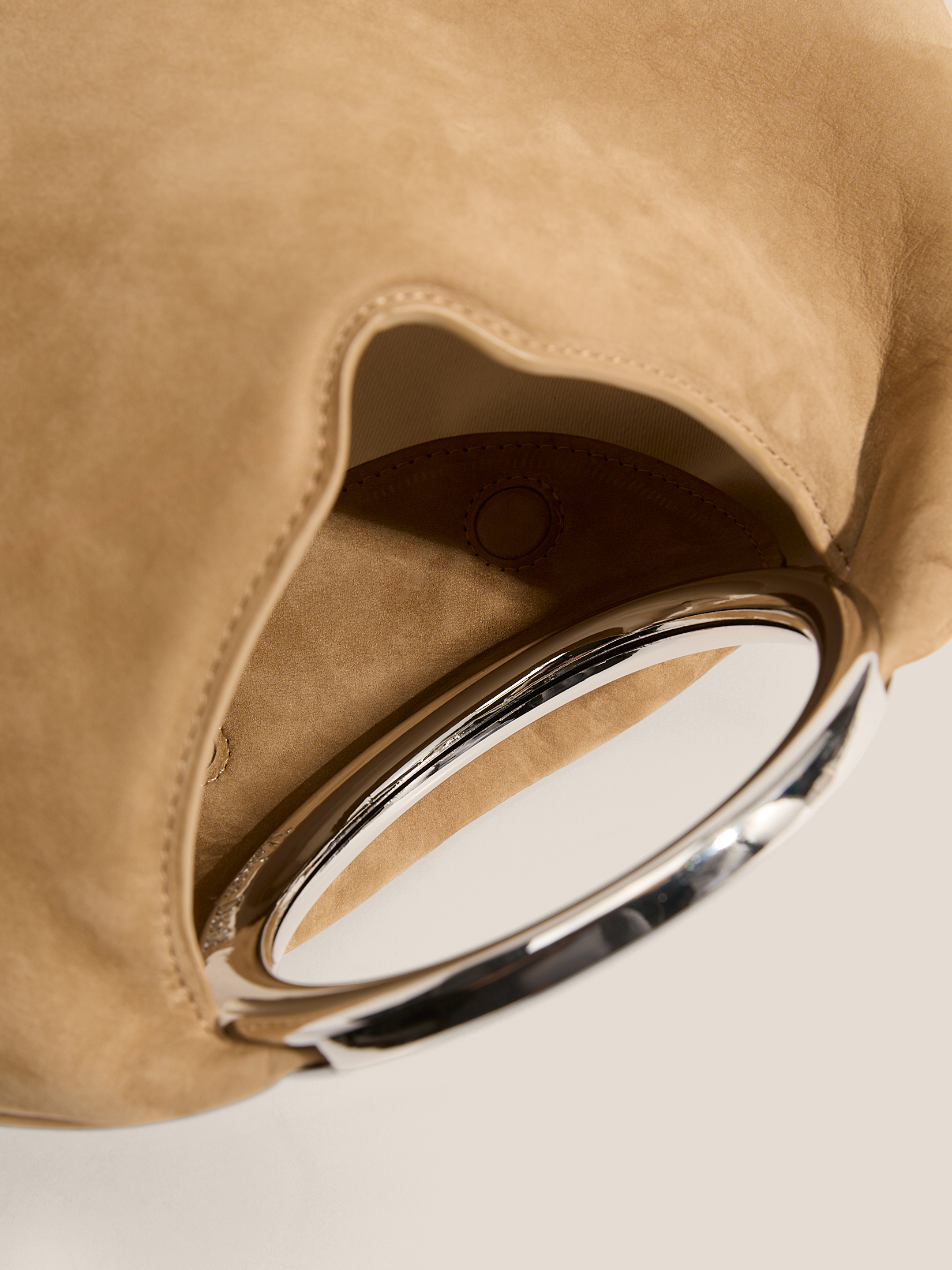 Женская сумка MAISON DAVID 4866712, зеленовато-бежевый