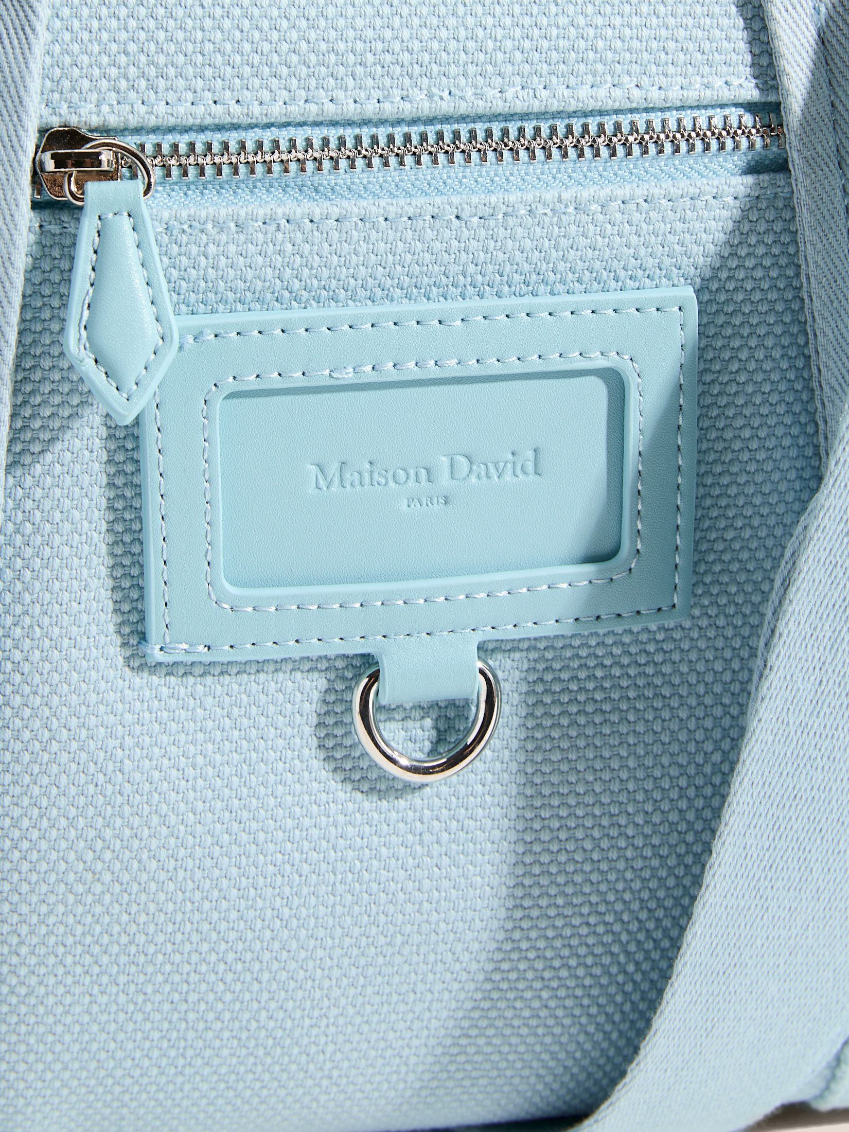 Женский тоут MAISON DAVID 4740762, небесно-голубой