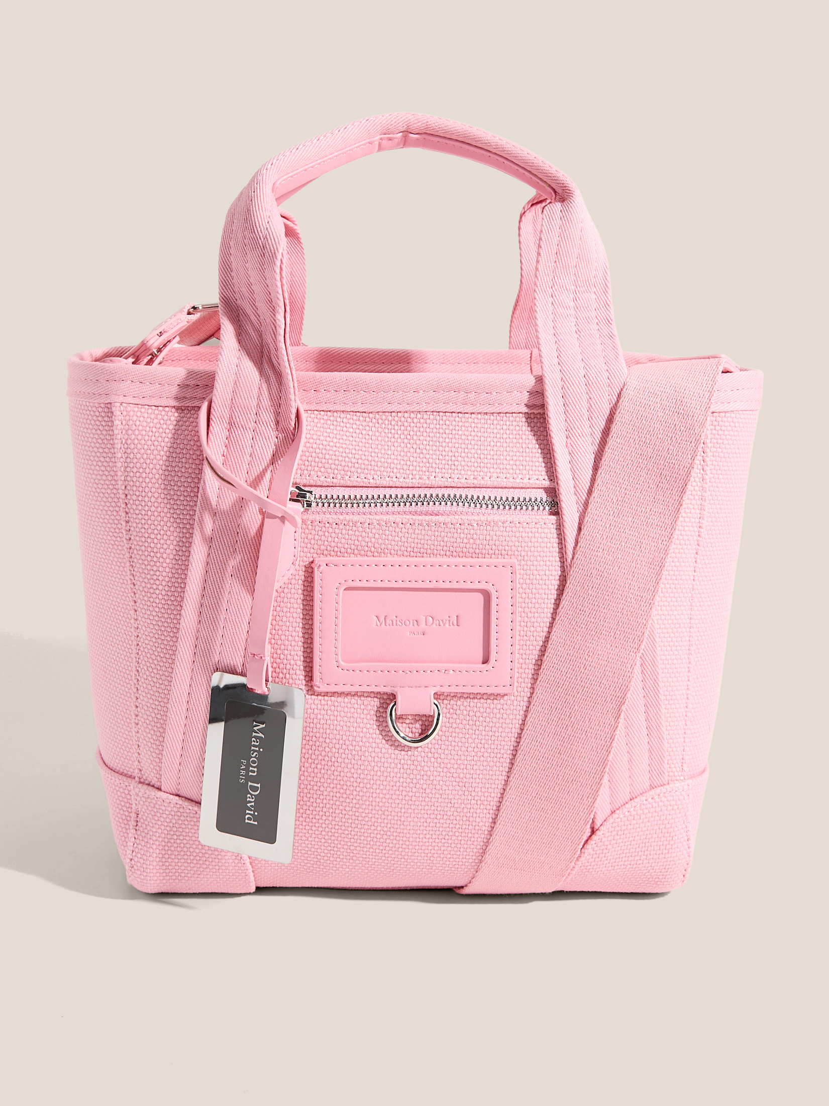 Женский тоут MAISON DAVID 4740758, бледно-розовый