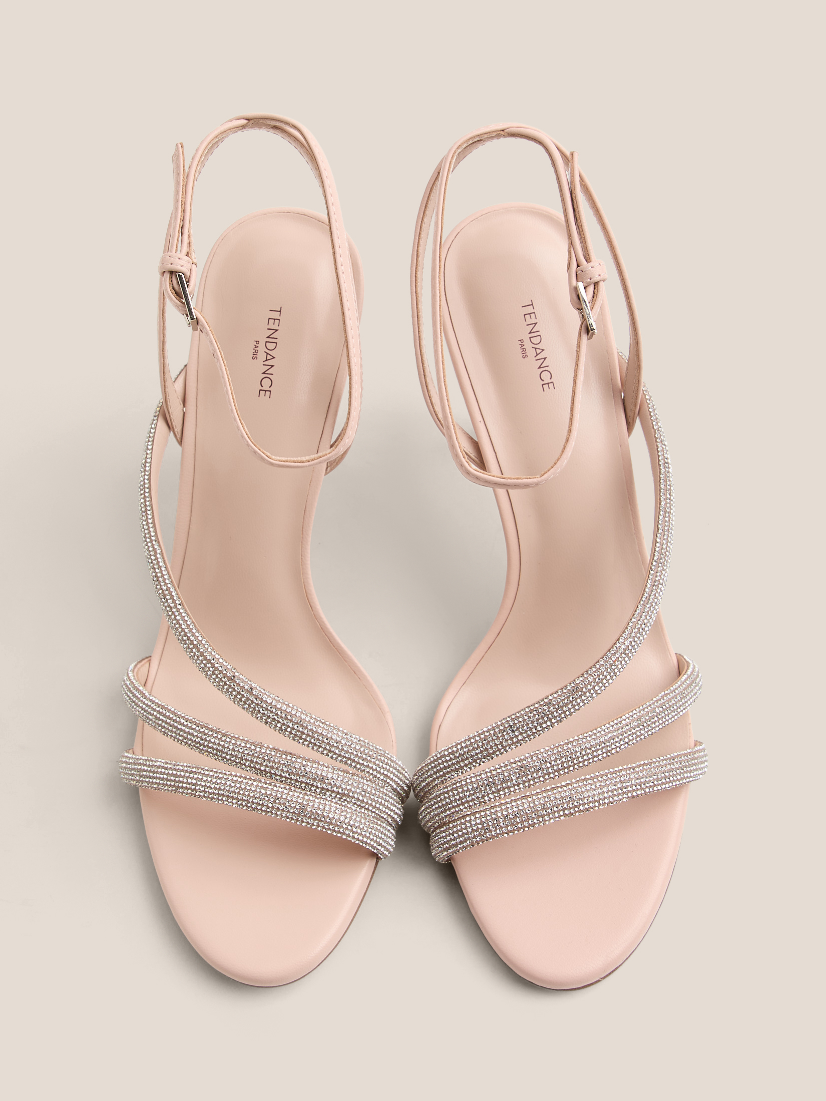 Босоножки TENDANCE 3437291, бежево-розовый