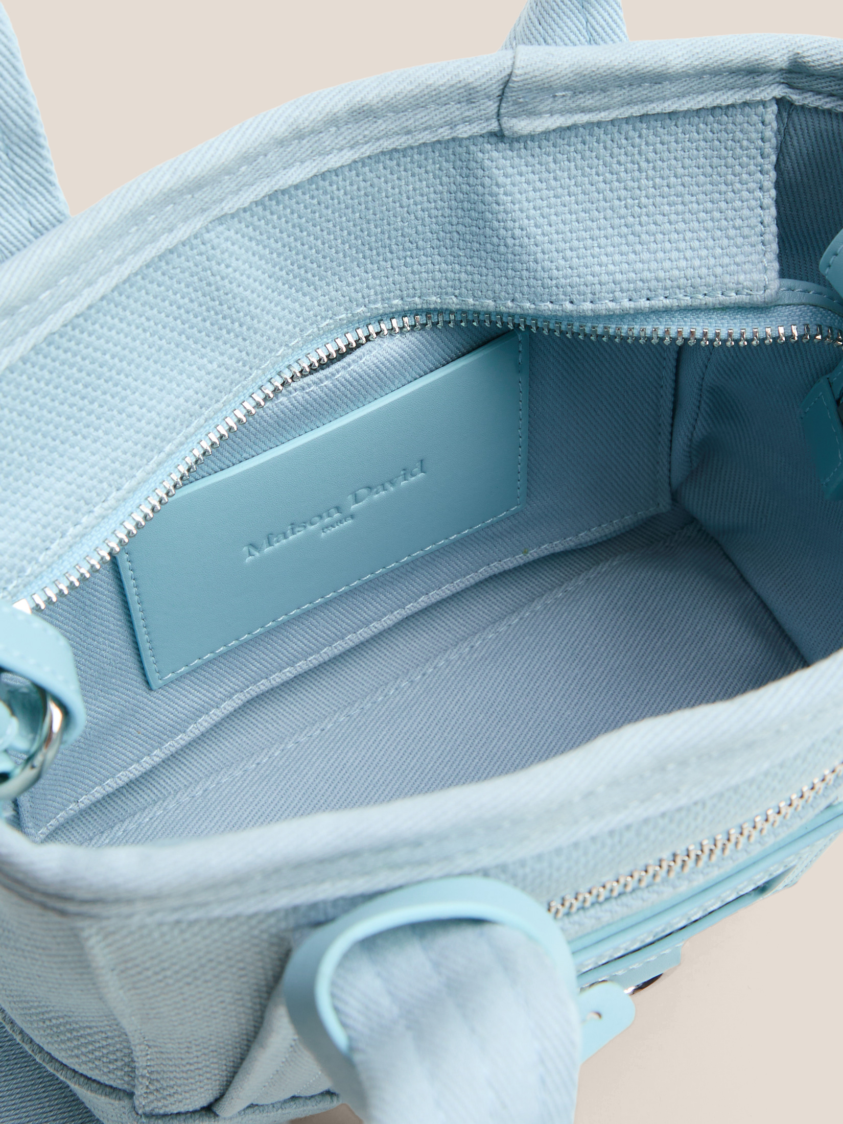 Женский тоут MAISON DAVID 4740791, светло-голубой