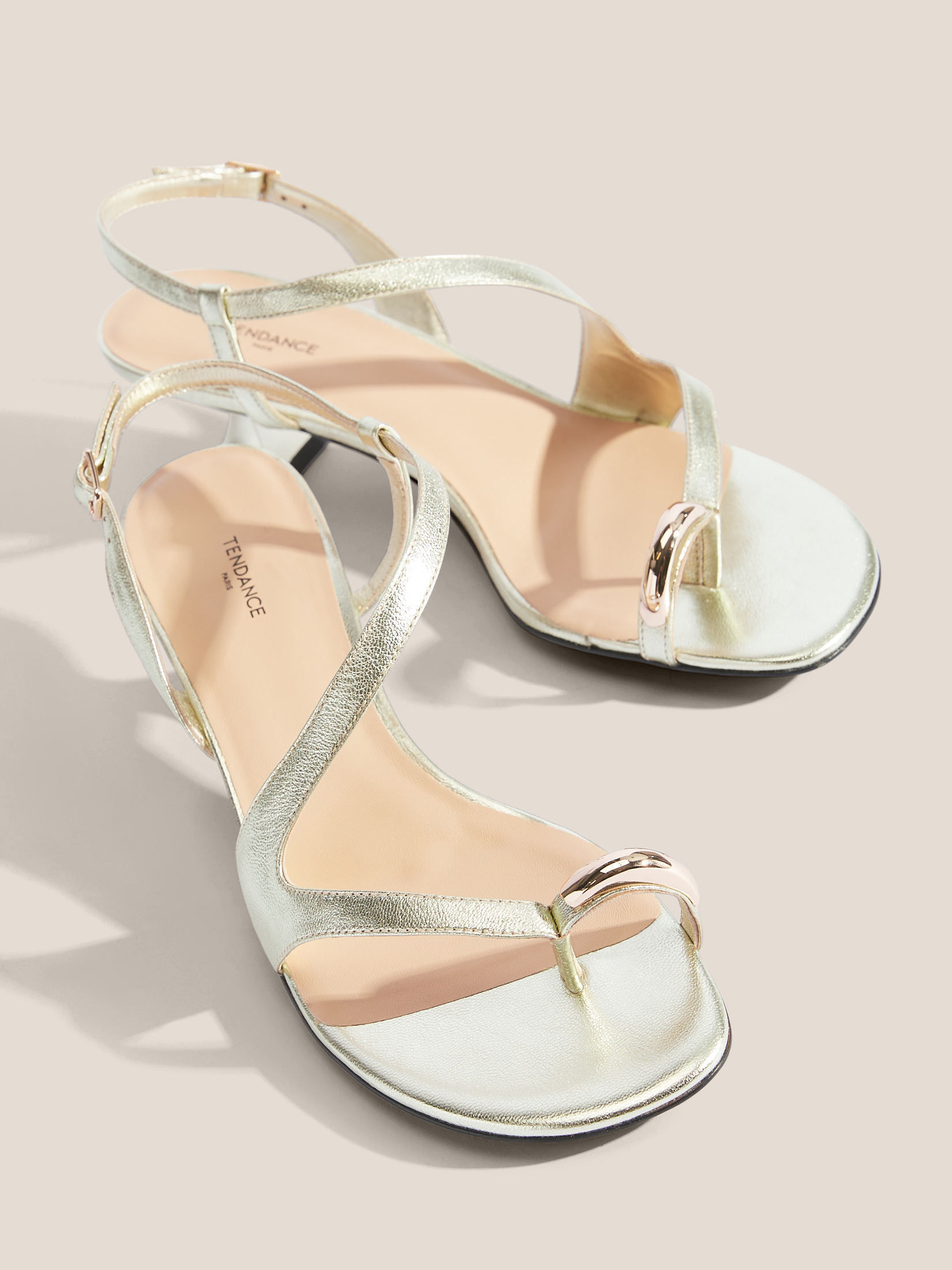 Босоножки TENDANCE 4437018, золотой