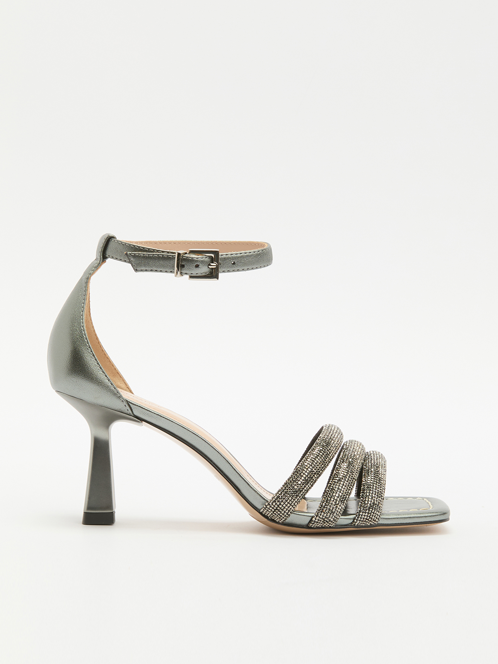 Босоножки TENDANCE 3831000, темно-серебряный