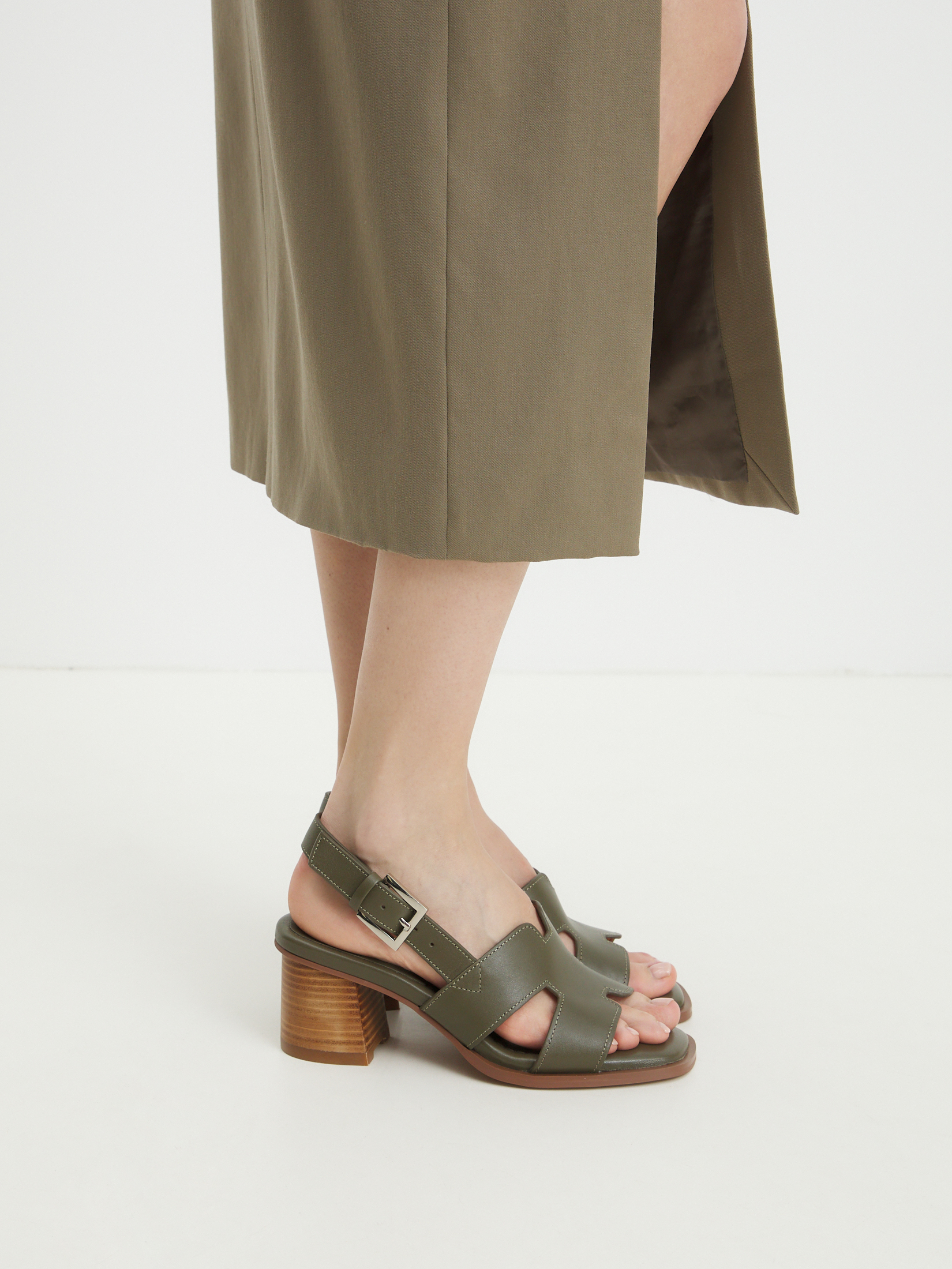 Босоножки TENDANCE 4409735, серо-зеленый