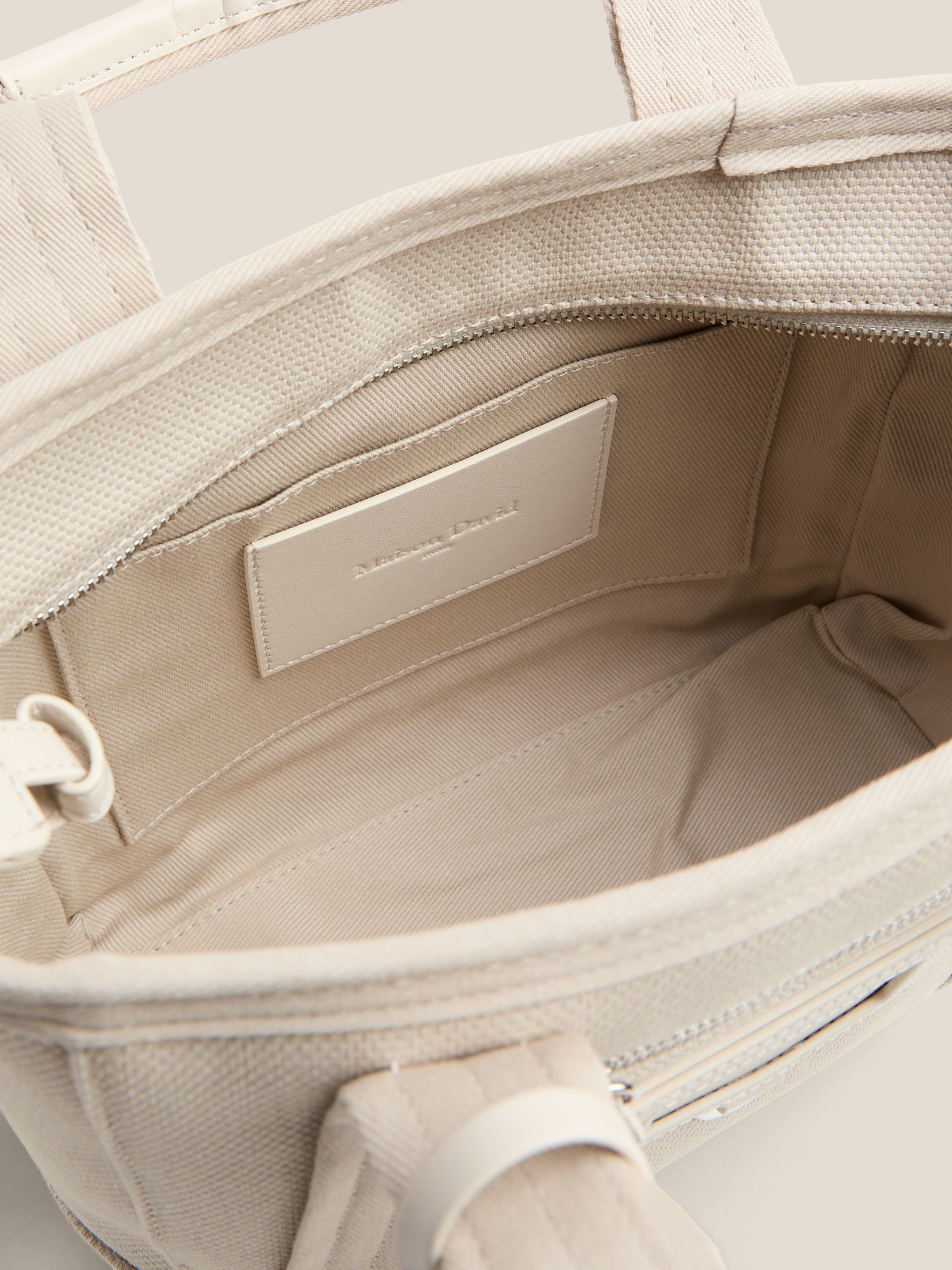 Женский тоут MAISON DAVID 4740752, пыльно-бежевый