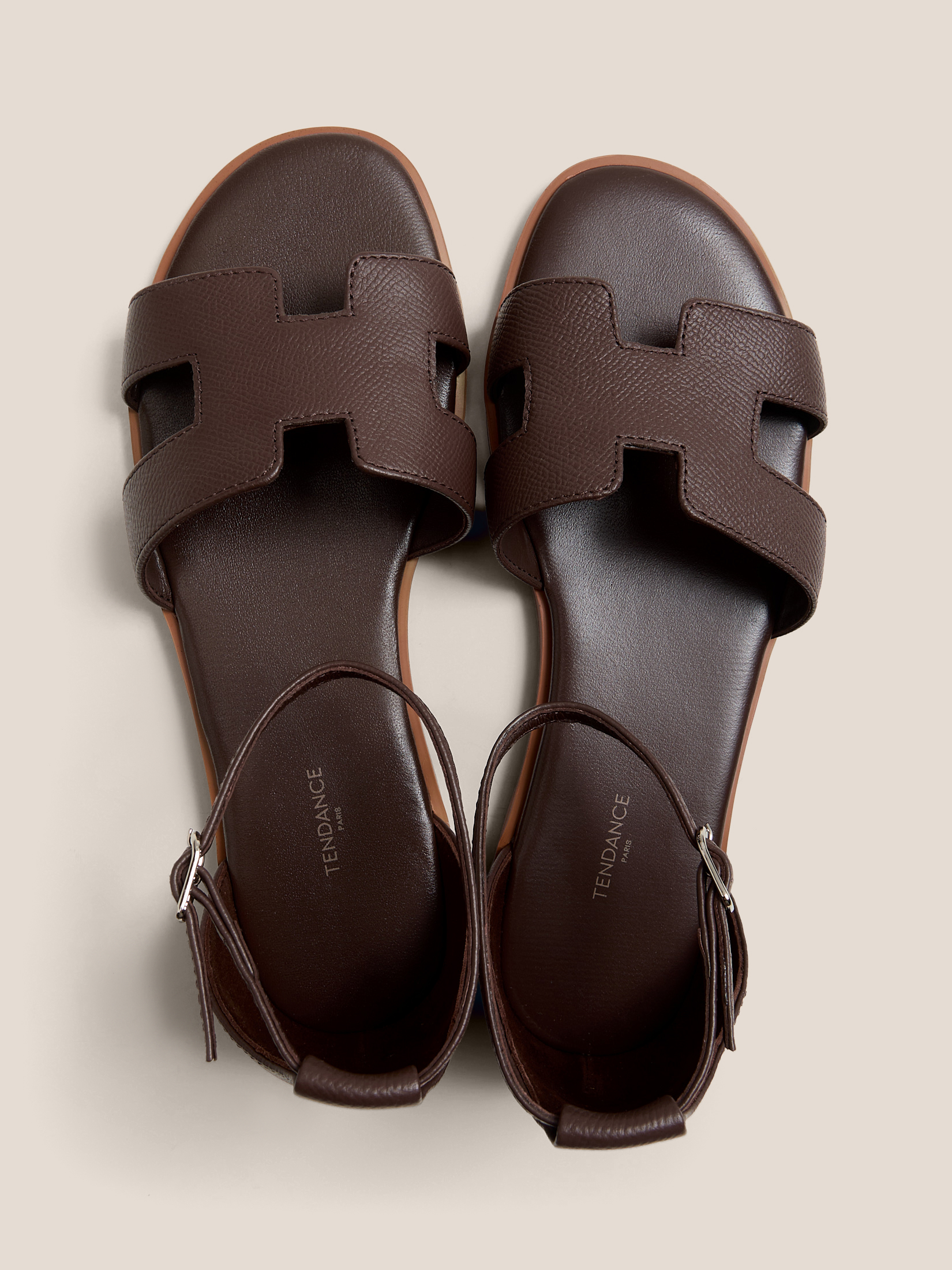 Босоножки TENDANCE 4701674, темно-коричневый
