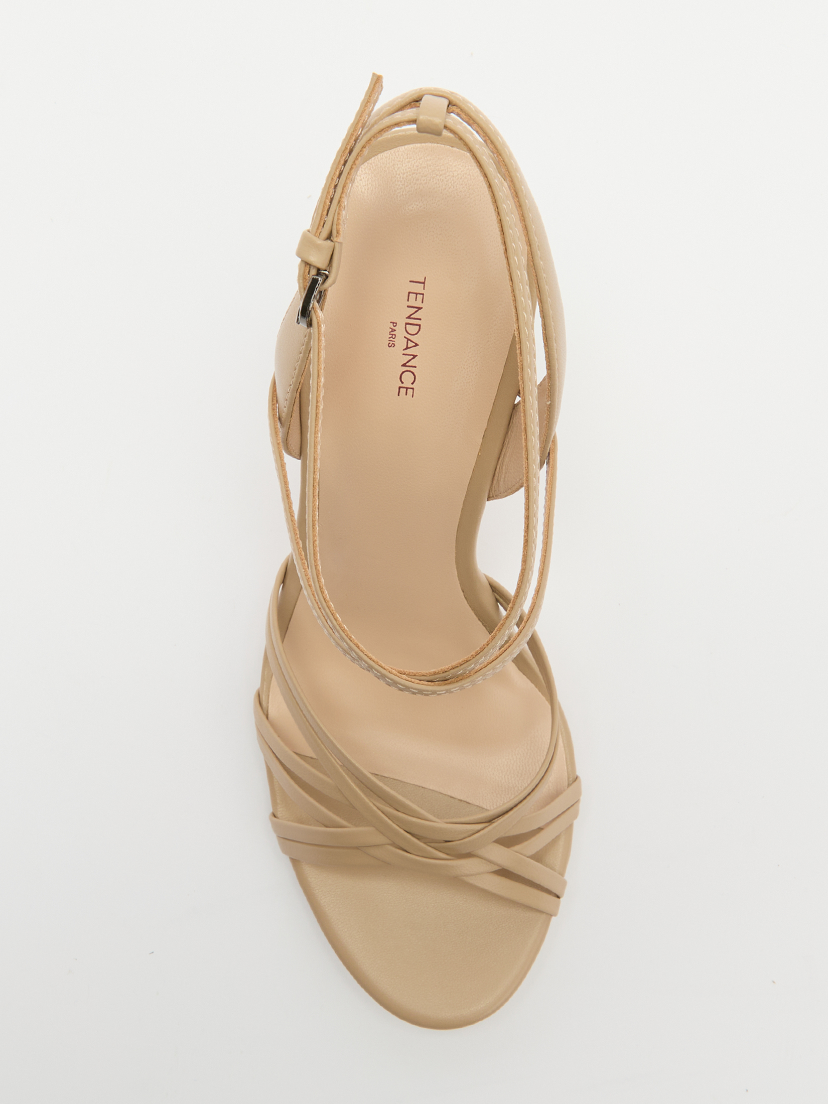 Босоножки TENDANCE 3831006, бежево-серый