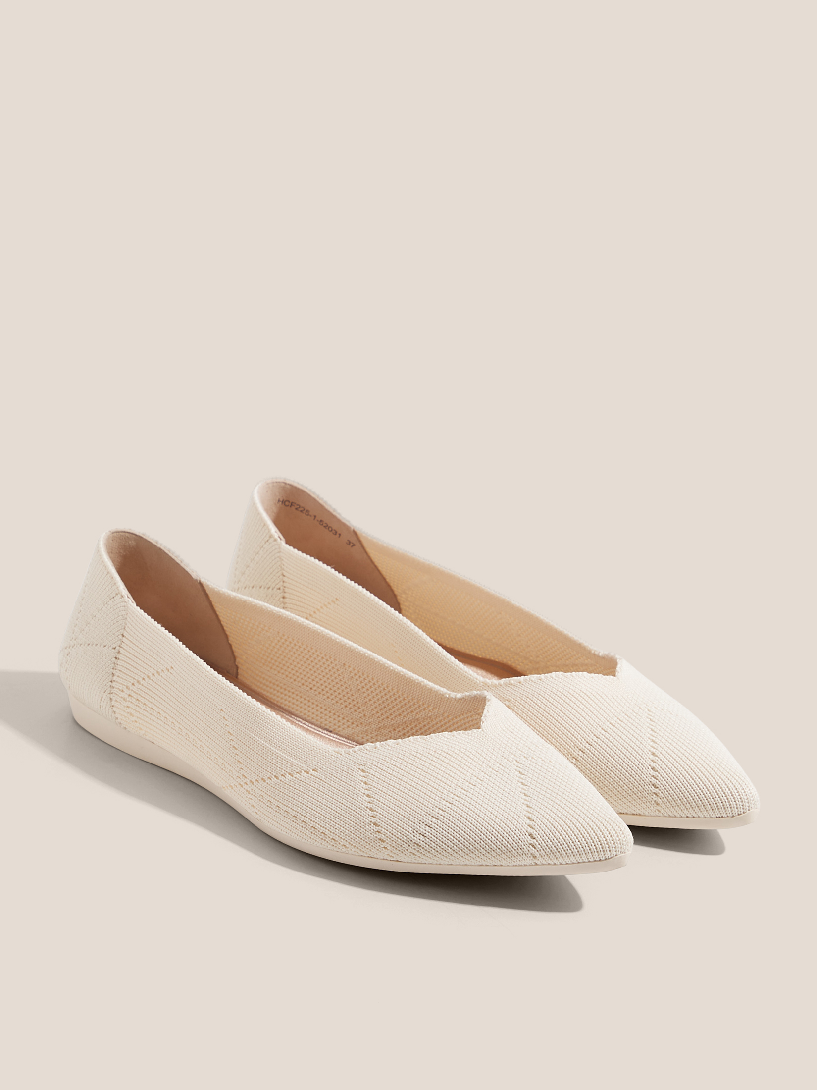 Балетки TENDANCE 3447972, молочно-белый